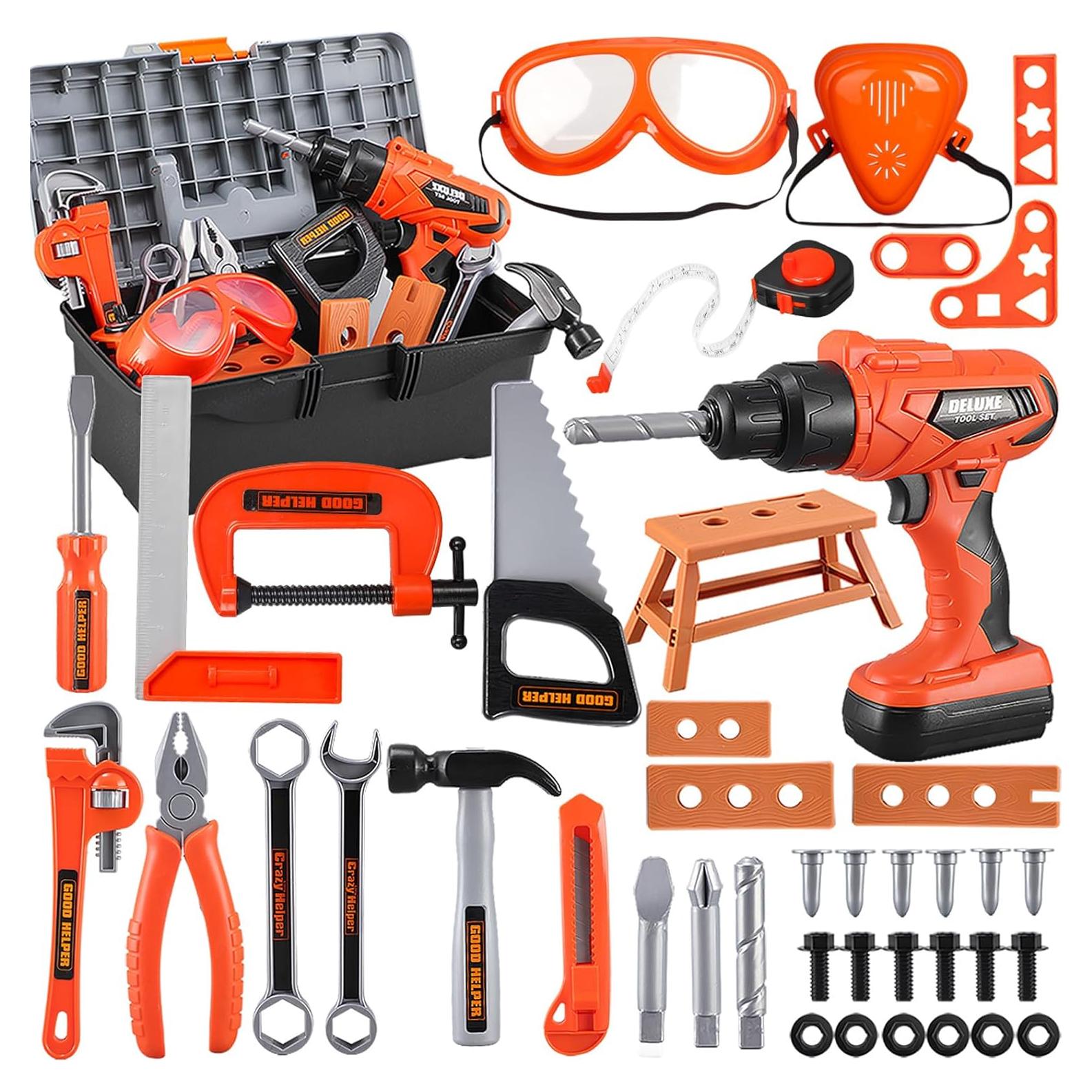 Juego de Herramientas para Niños Zealous Toys 48 Piezas