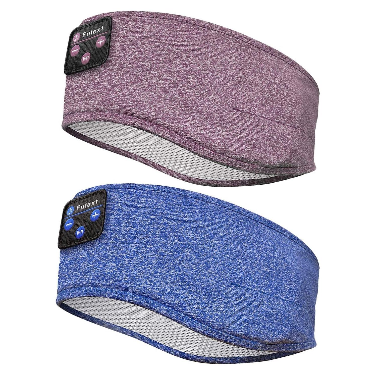 Auriculares para dormir Bluetooth Perytong, diadema deportiva 2 en 1