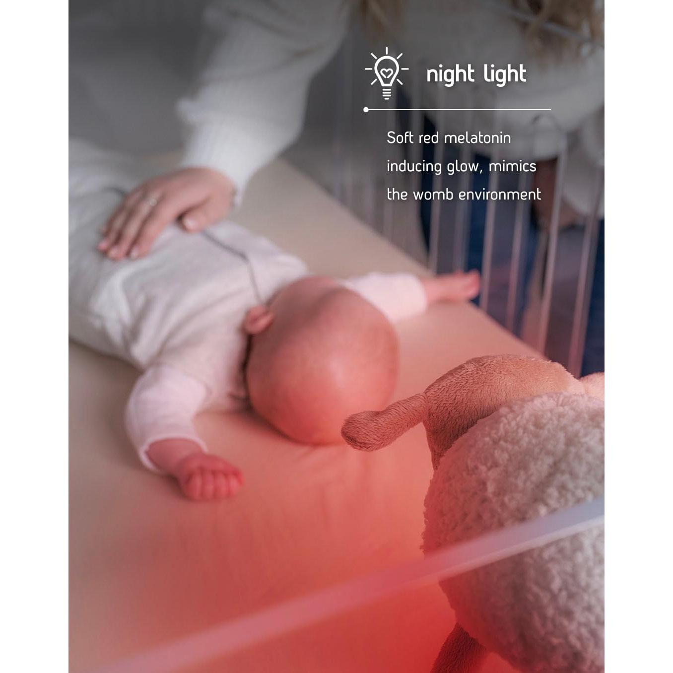 Ewan Deluxe Máquina de Sonido Blanco para Bebés Gris - Sensor Llanto