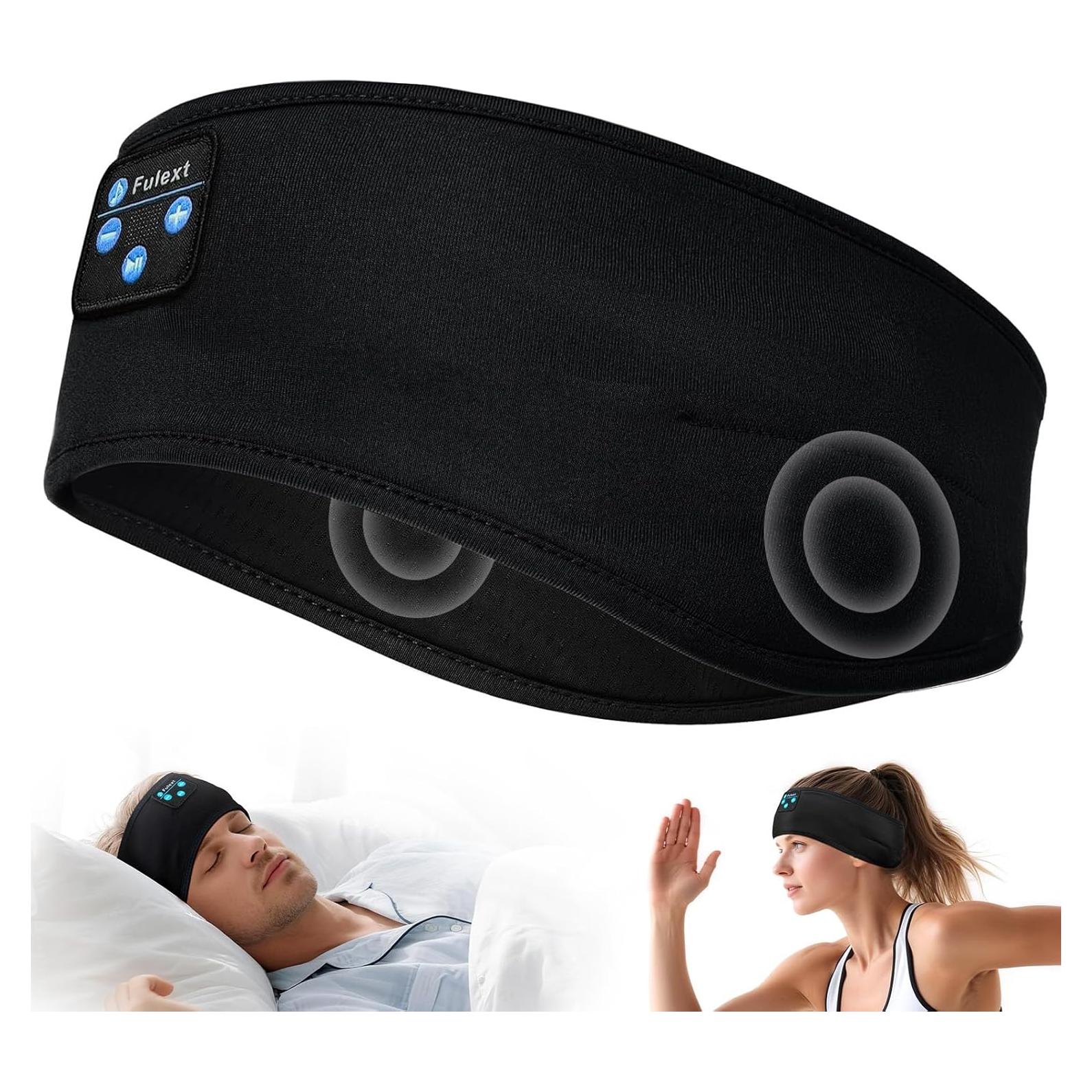 Auriculares para dormir Fulext Bluetooth 5.2 con cancelación de ruido