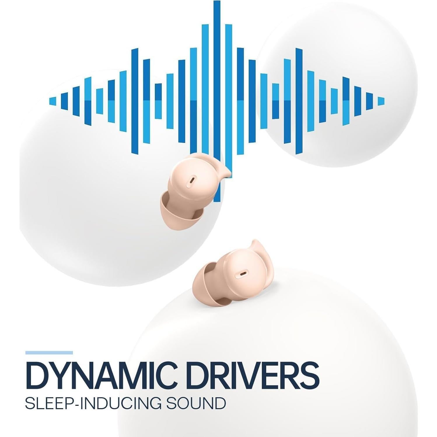 Auriculares Inalámbricos Bluetooth 5.3 Piegricdiat Q26S Beige