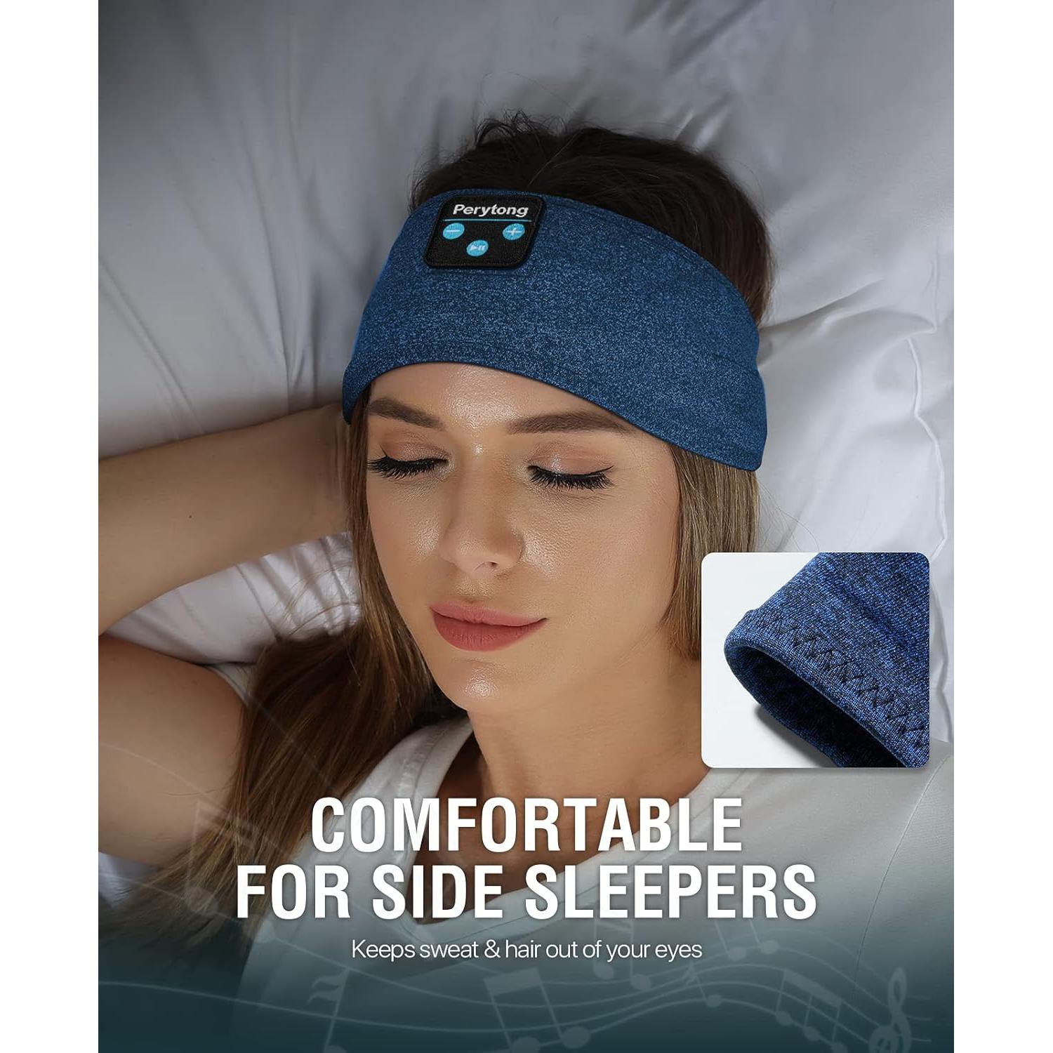Auriculares Bluetooth Perytong PES01 para dormir, diadema cómoda