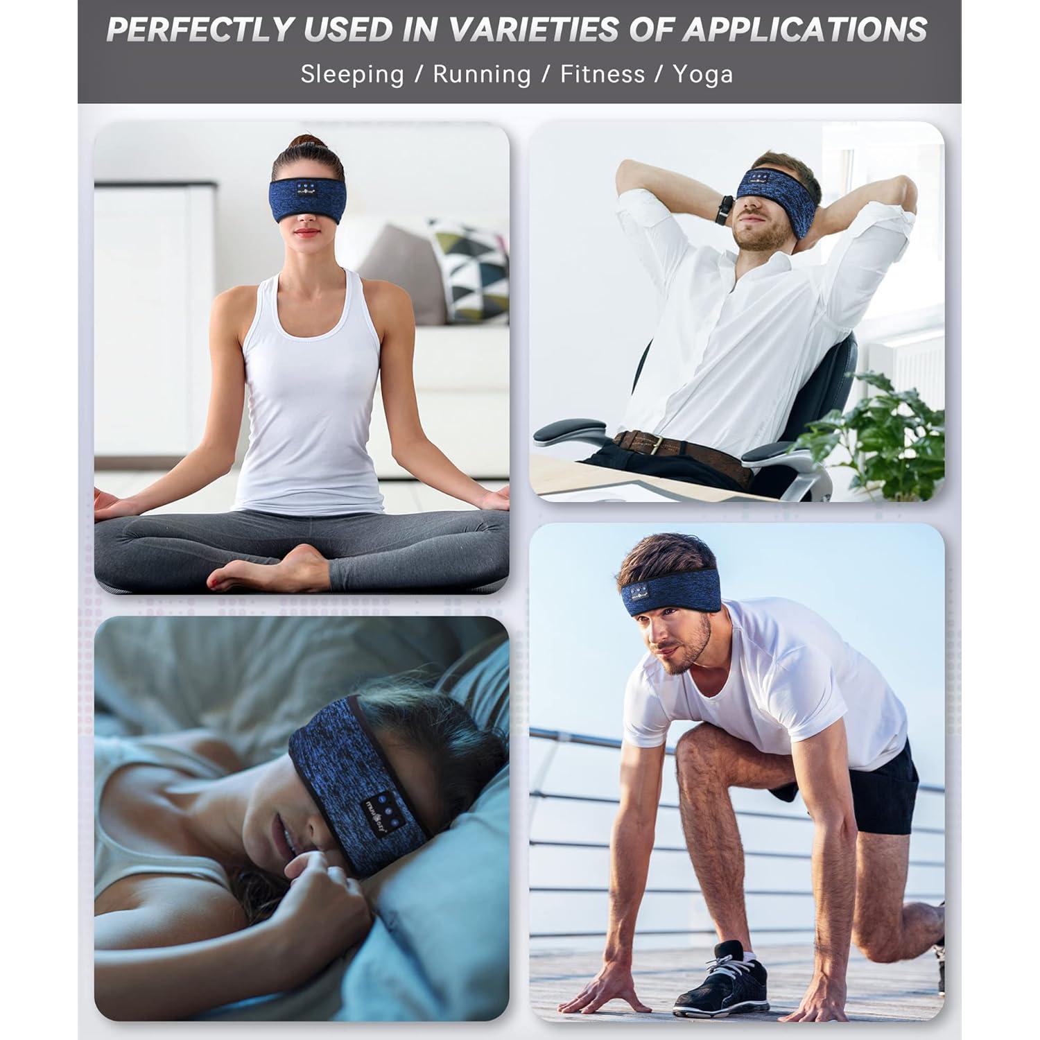 Auriculares Inalámbricos MUSICOZY Bluetooth 5.4 para Dormir