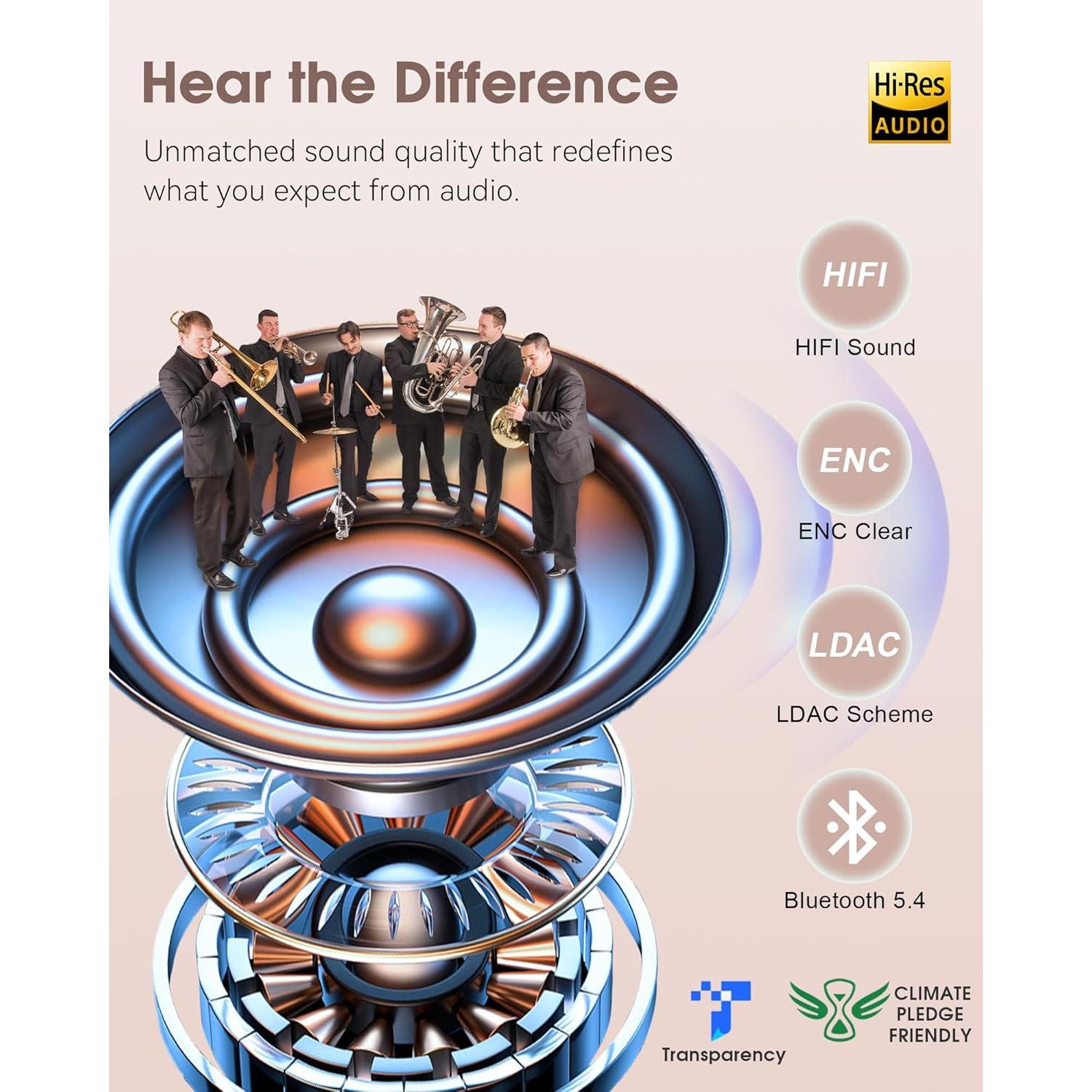 Auriculares Inalámbricos MUSICOZY Diadema Bluetooth para Dormir