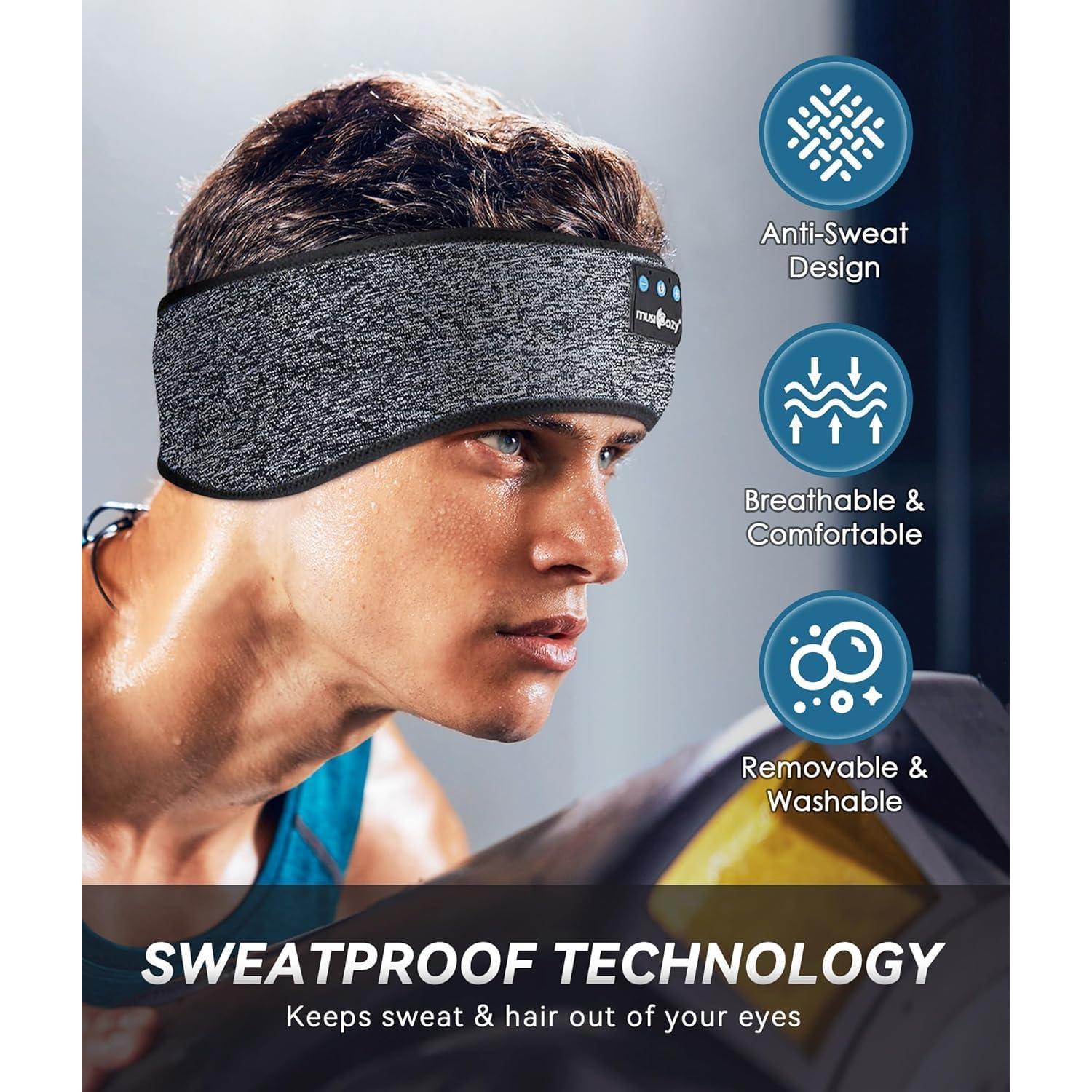 Auriculares Inalámbricos MUSICOZY Bluetooth 5.4 para Dormir