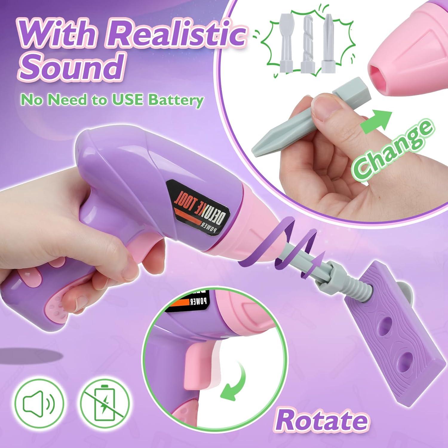 Juego de herramientas para niños EXERCISE N PLAY 29x14cm