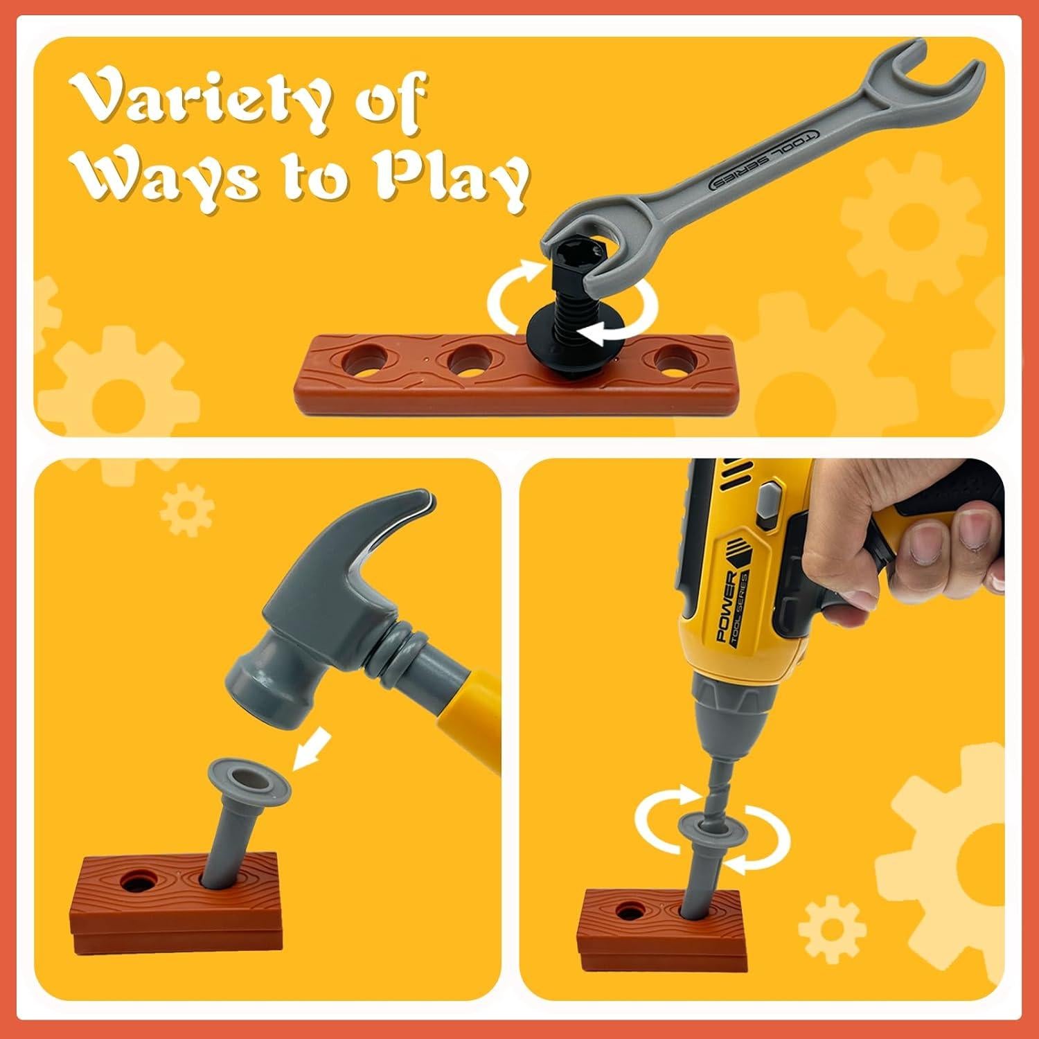 Juego de Herramientas para Niños Hibility con Taladro 0.86 kg