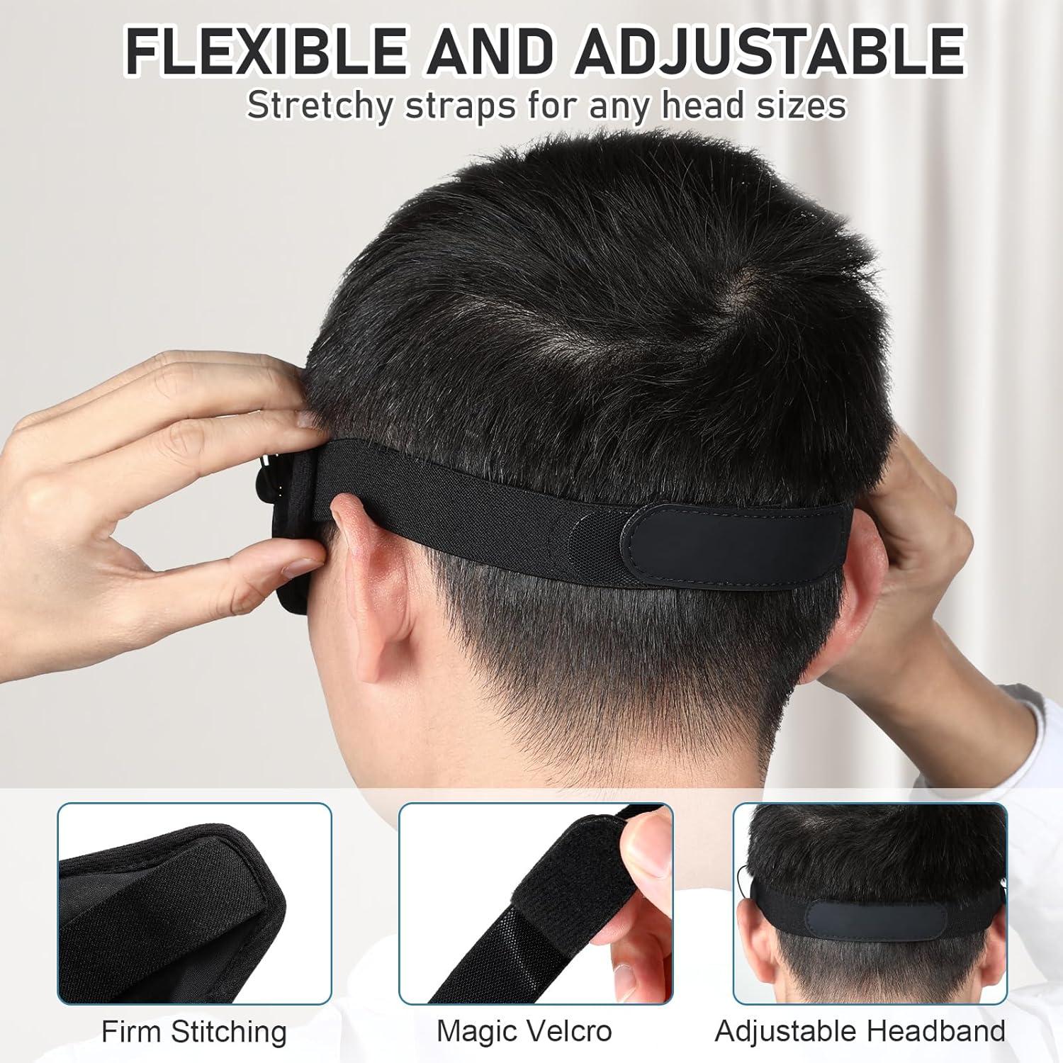 Máscara de Sueño 3D Tiliwame con Ruido Blanco y Tapones