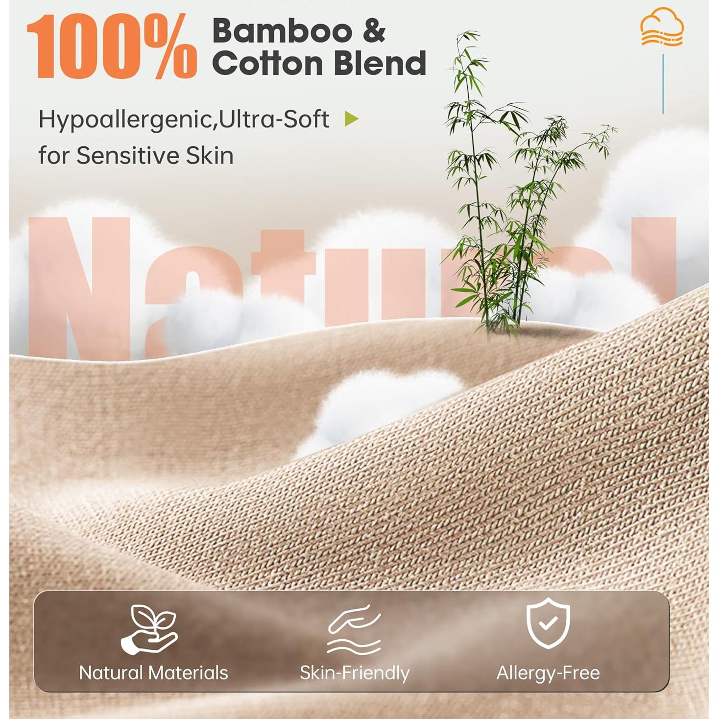 Máscara de Sueño Bluetooth 3D Algodón de Bambú LC-dolida