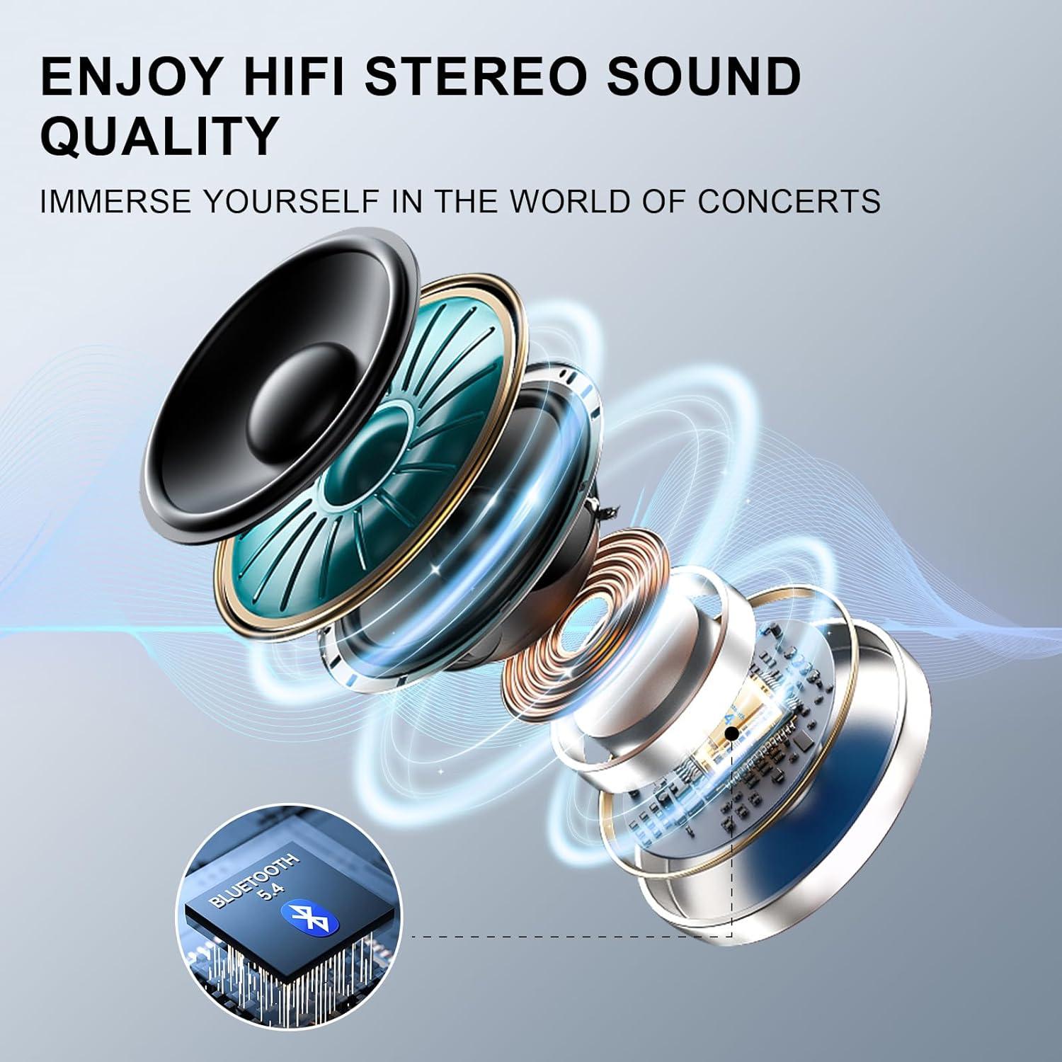 Máscara de Sueño Bluetooth 5.4 LC-dolida con Auriculares