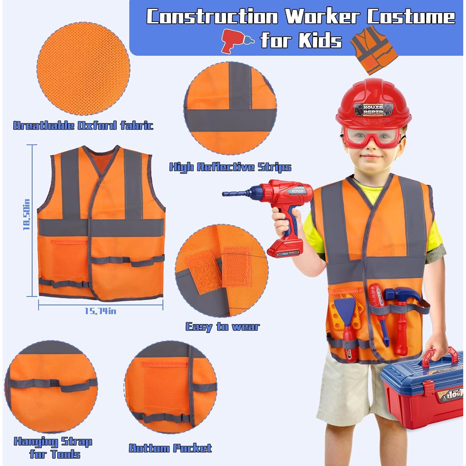 Juego de Herramientas para Niños MAGIC4U 49 Piezas