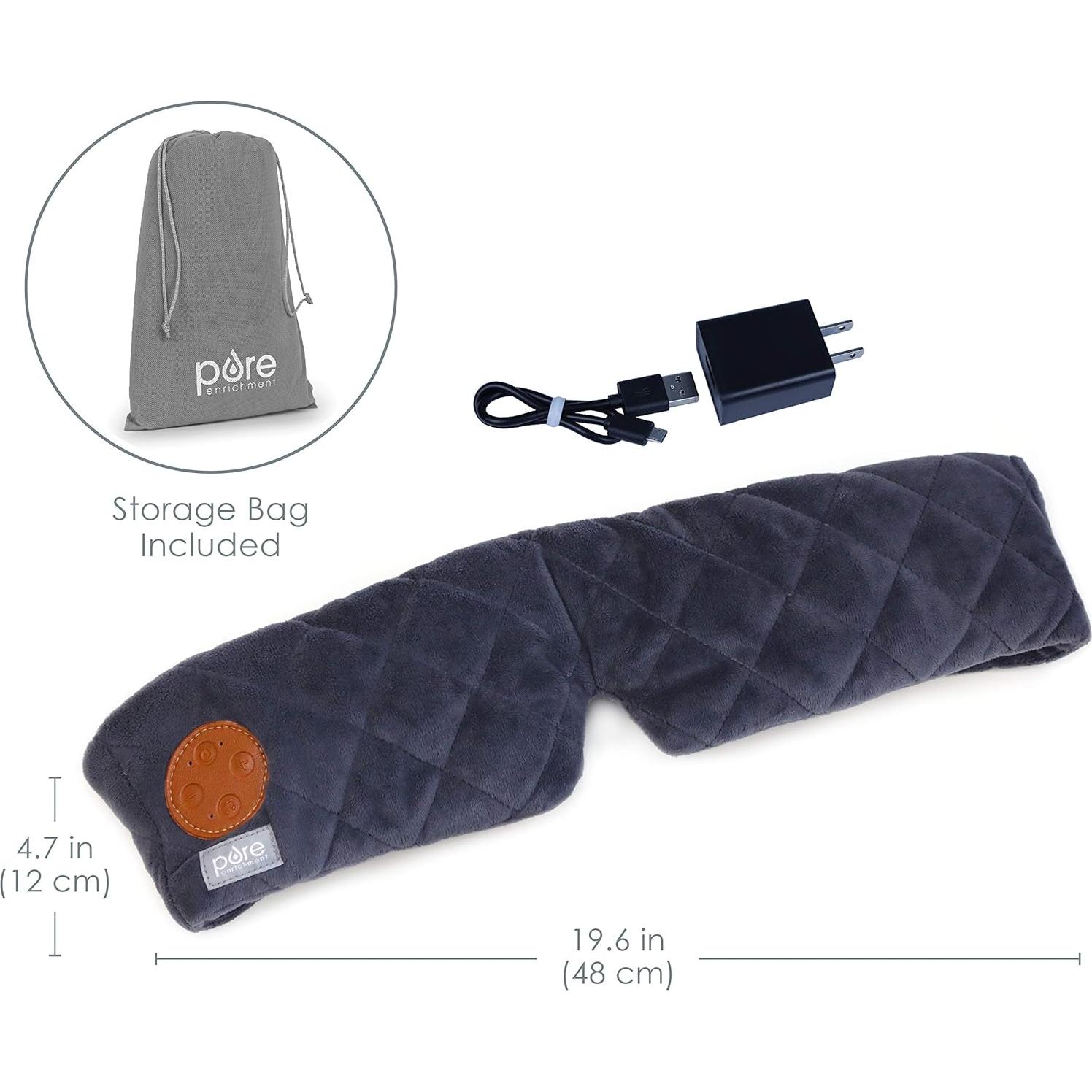 Máscara de Ojos Bluetooth Pure Enrichment PESDEYE-G - Sonido Blanco