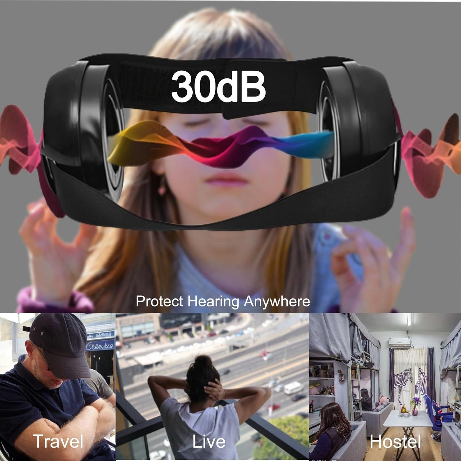 Protectores Auditivos ZOZZGO MA-01 Reducción de Ruido 30dB