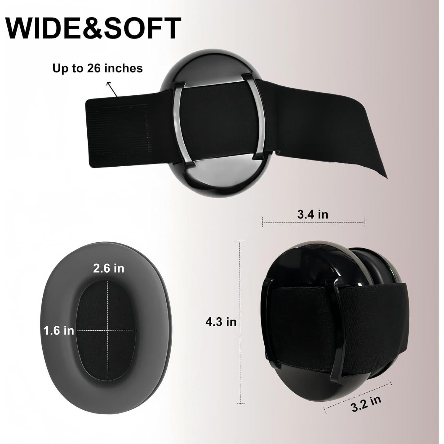 Protectores Auditivos ZOZZGO MA-01 Reducción de Ruido 30dB