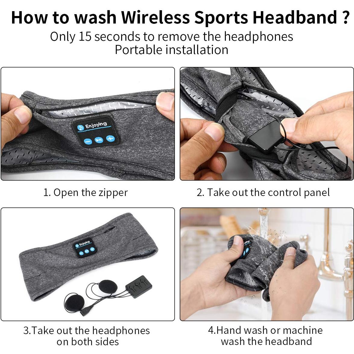 Auriculares Inalámbricos para Dormir ERNSTING Banda Deportiva