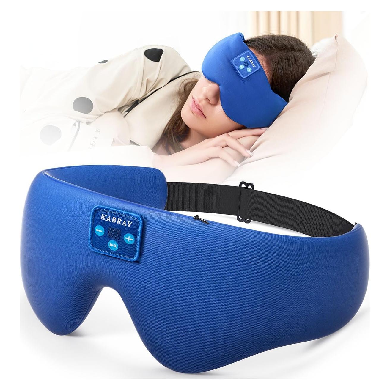 Máscara de Ojos Bluetooth Kabray con Auriculares Estéreo