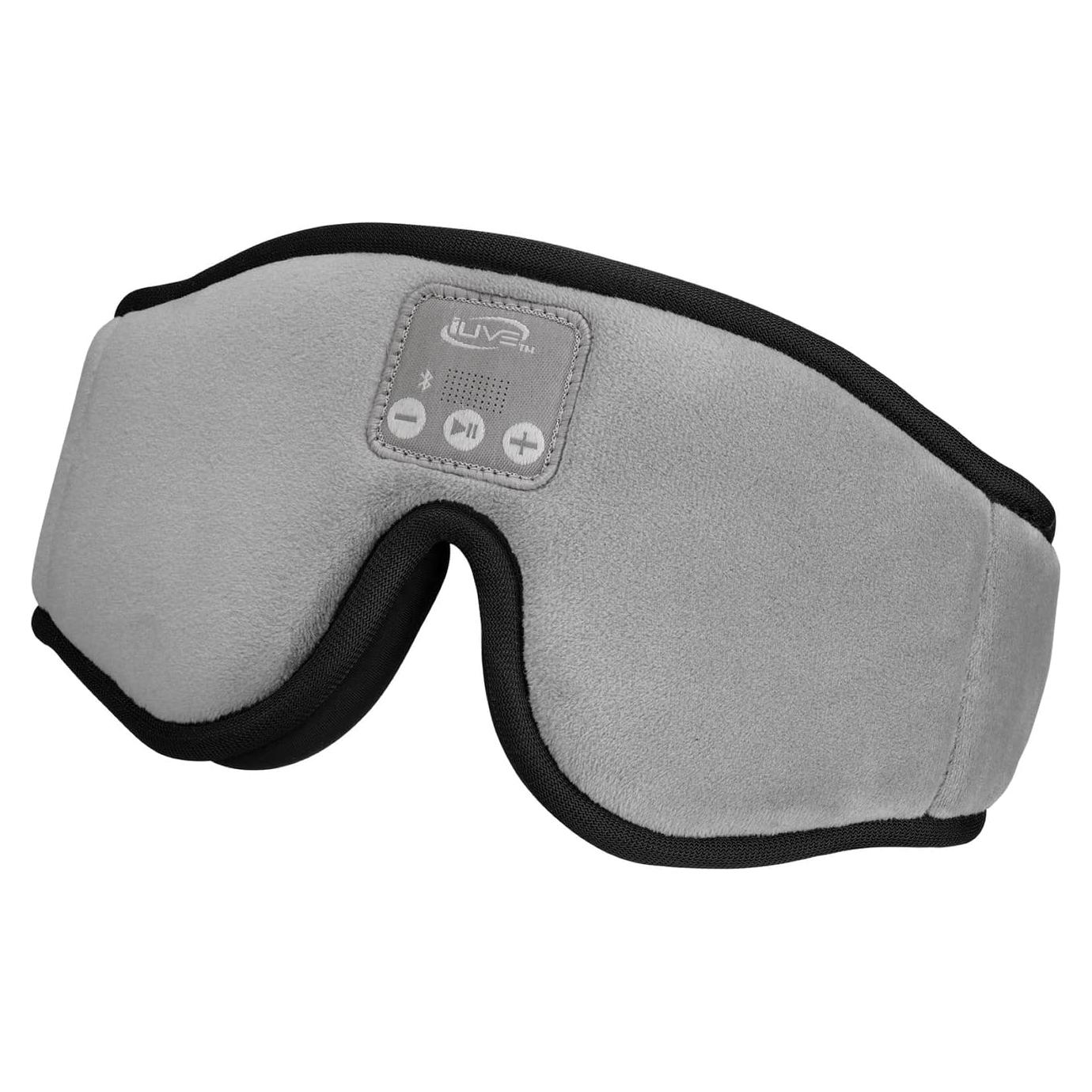 Máscara de Sueño Bluetooth iLive IAHB33G con Altavoces y Manos Libres