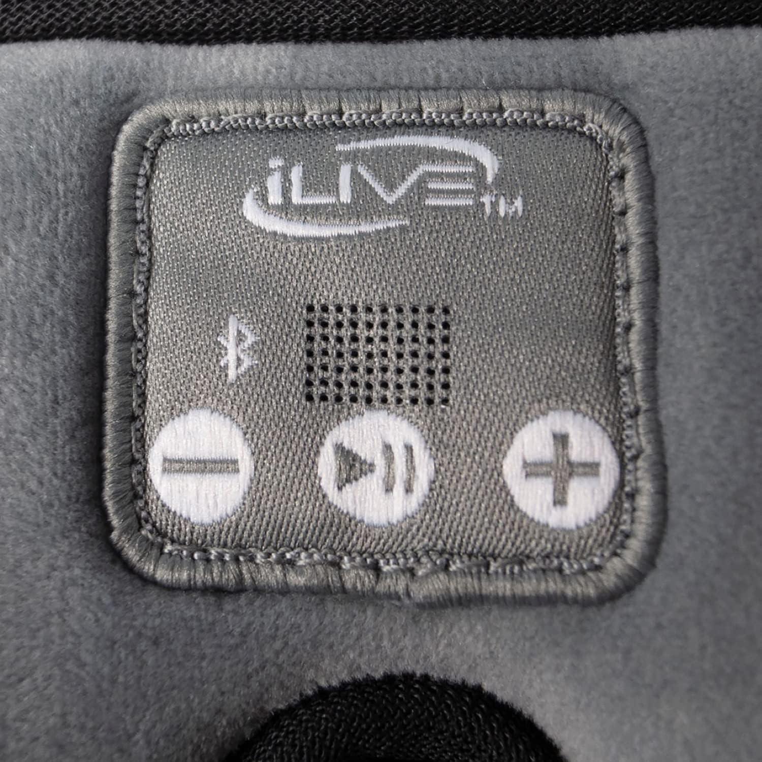 Máscara de Sueño Bluetooth iLive IAHB33G con Altavoces y Manos Libres