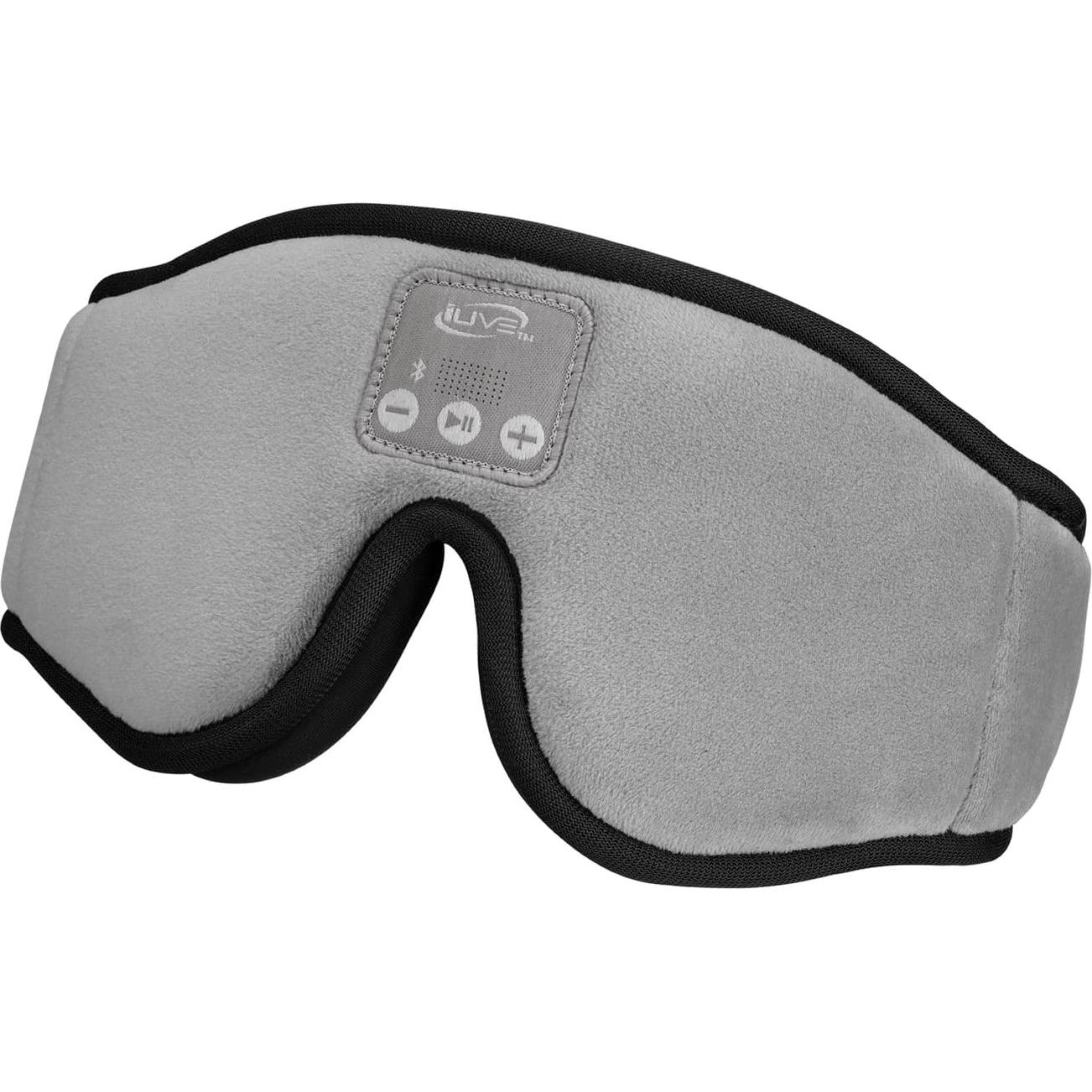 Máscara de Sueño Bluetooth iLive IAHB33G con Altavoces y Manos Libres