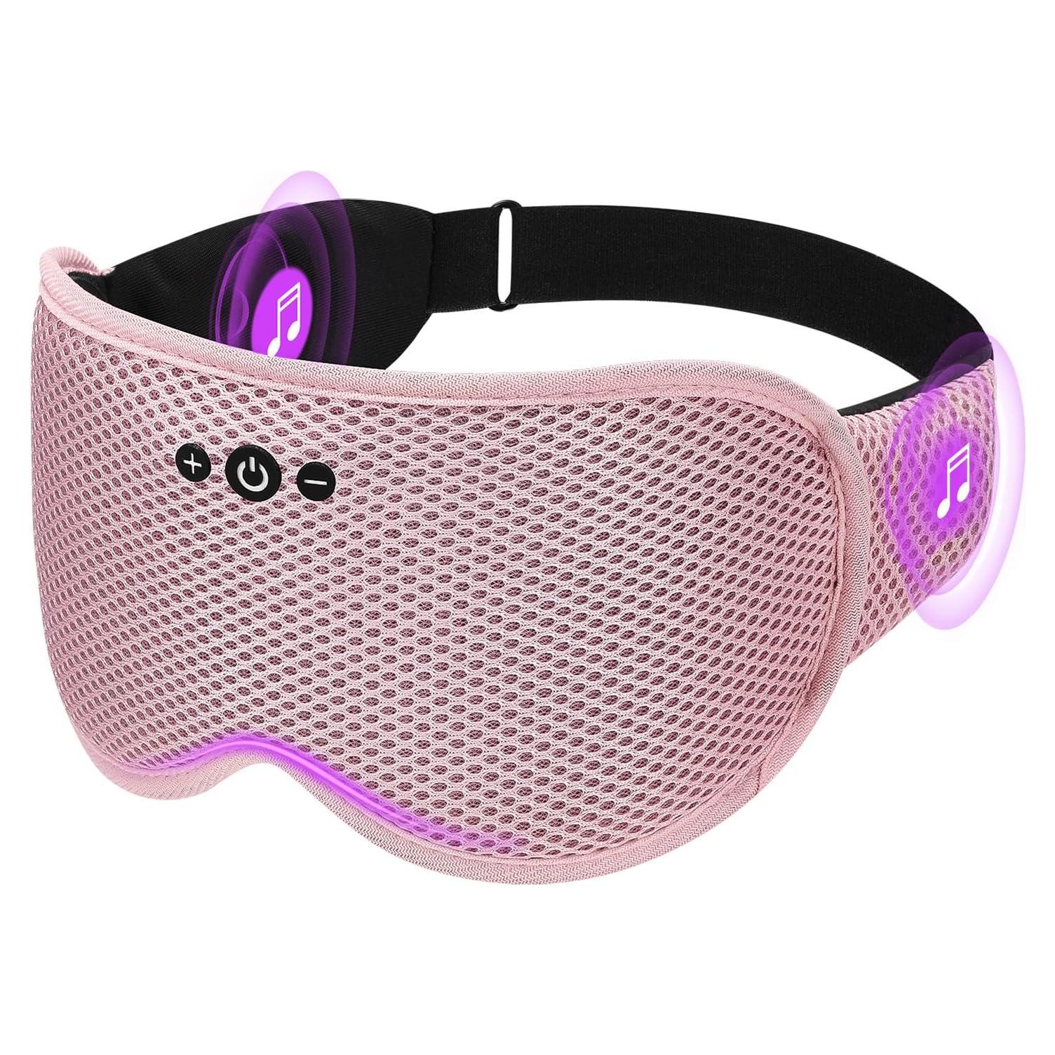 Máscara para dormir Bluetooth Mixiba 3D con altavoces