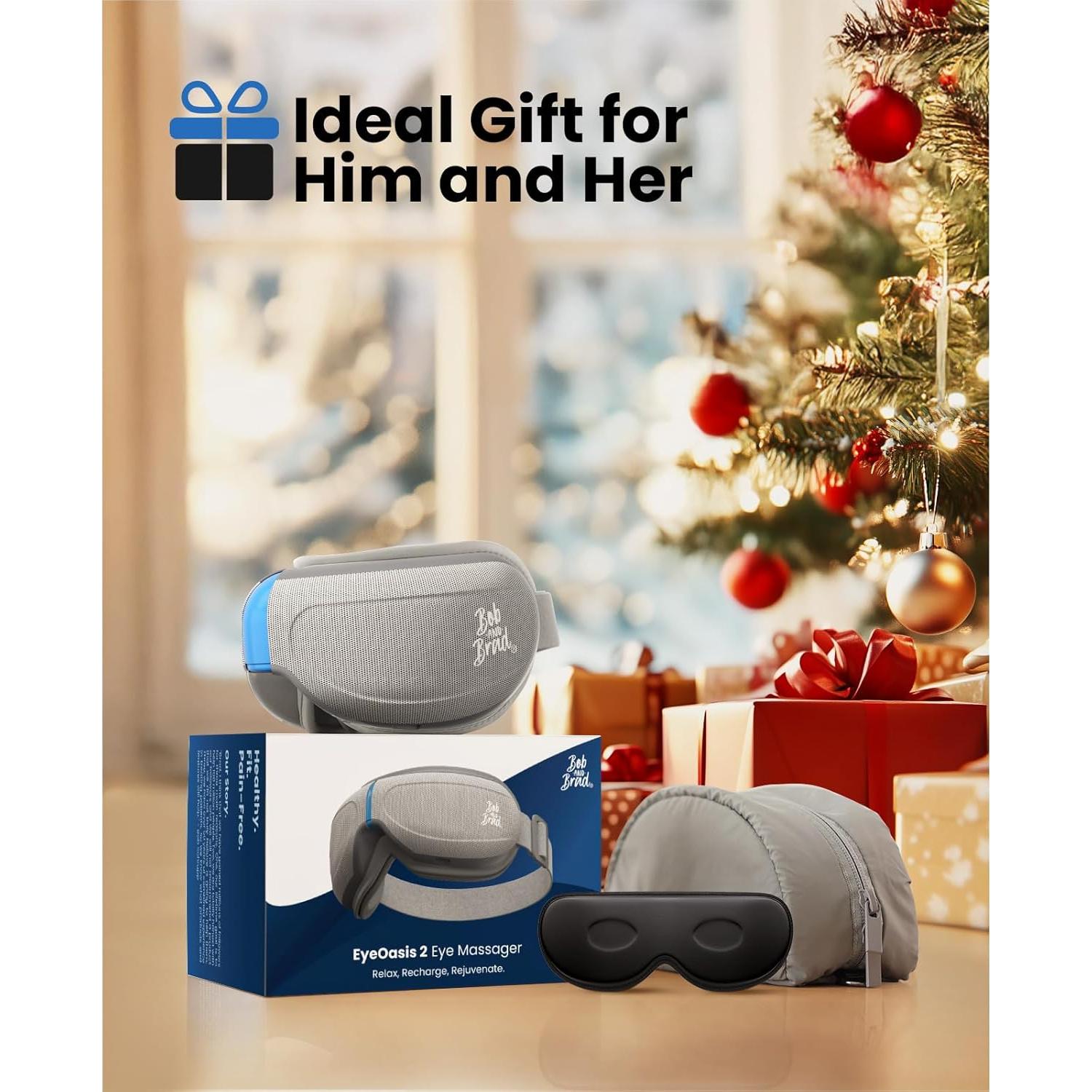 Masajeador de Ojos BOB Y BRAD EyeOasis 2 con Calor y Enfriamiento