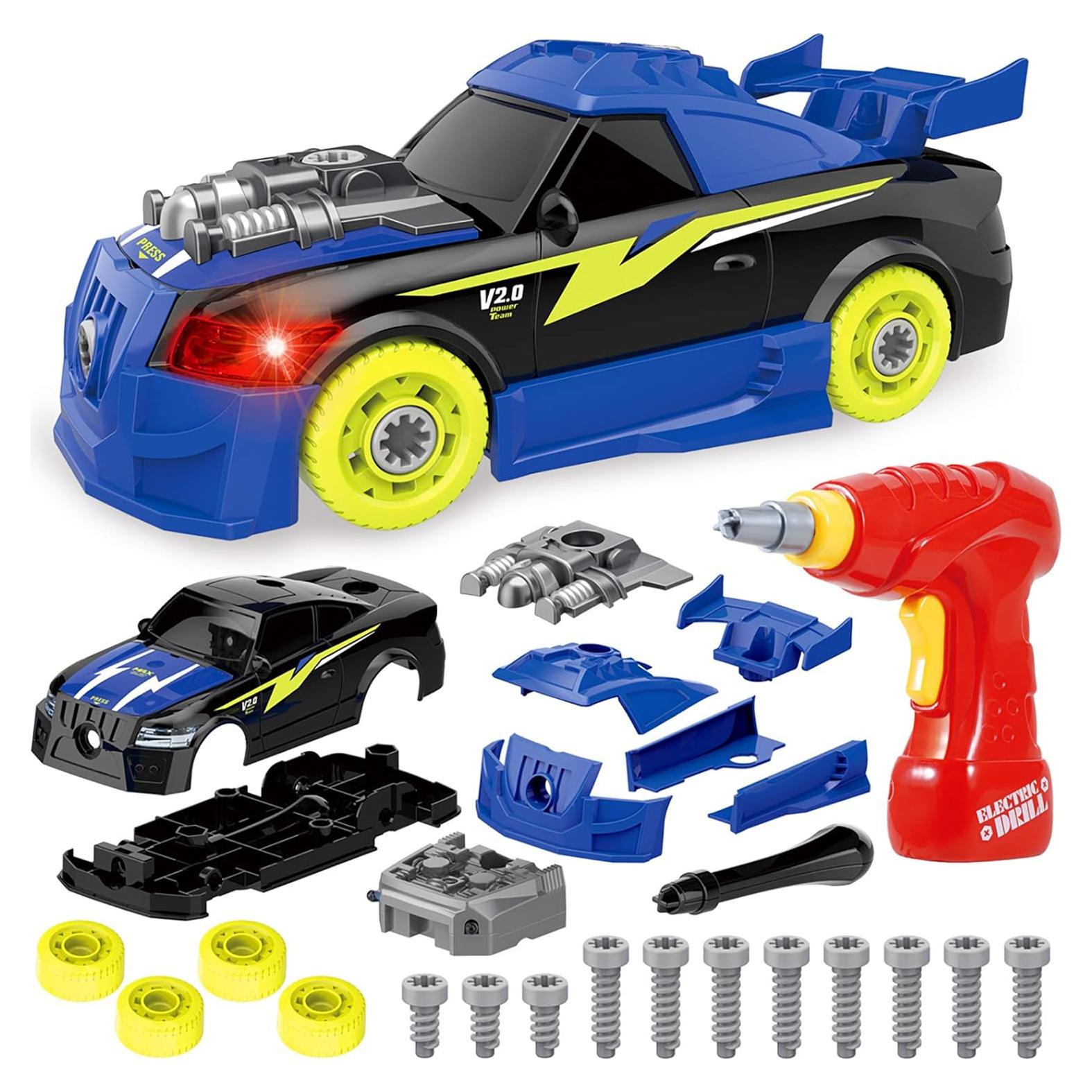 Coche de Carreras Desmontable Coogam con Taladro Eléctrico