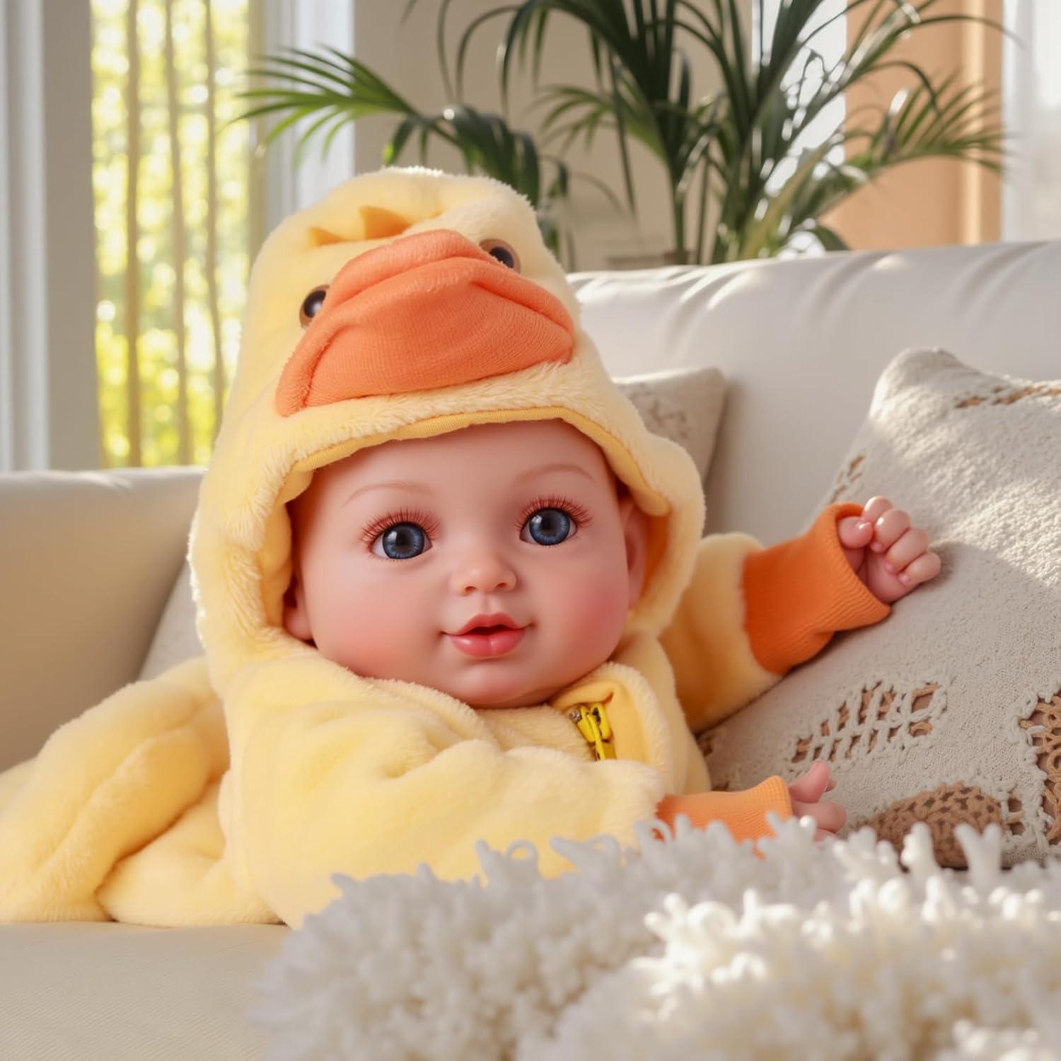 Muñeca de Bebé Realista BABESIDE 15" (38 cm) 5 Piezas