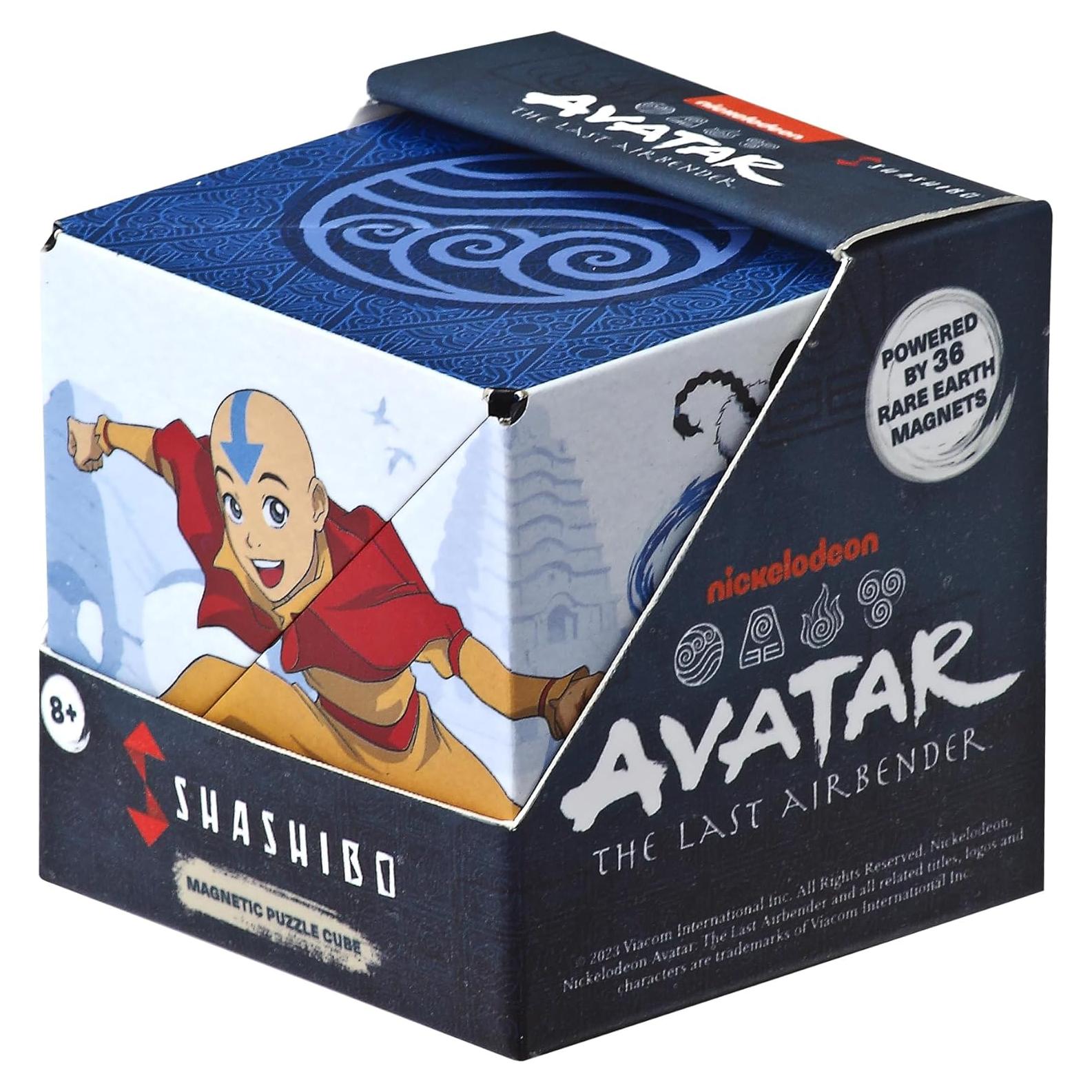 Cubo Magnético Shashibo Avatar - Agua - 36 Imanes Raros