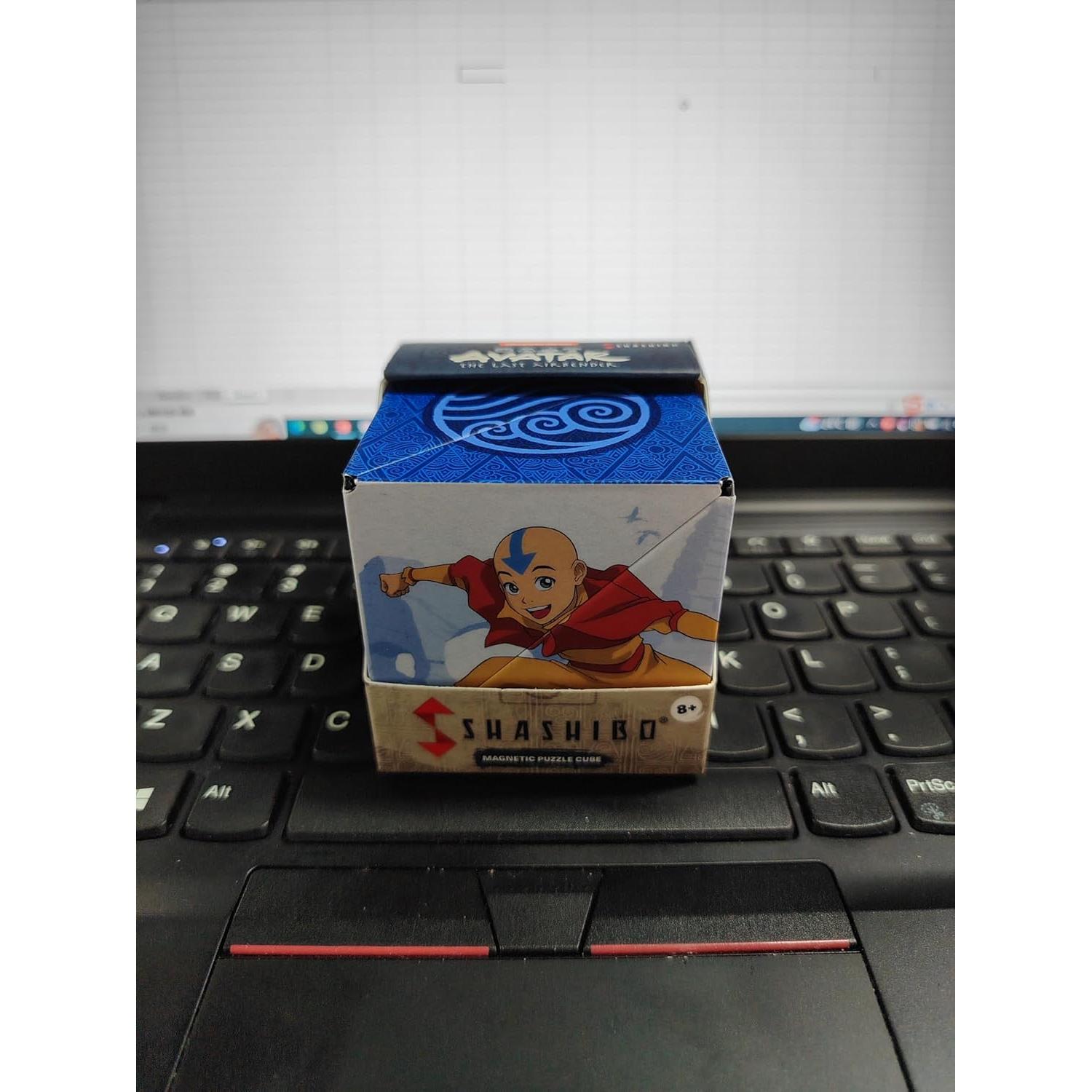 Cubo Magnético Shashibo Avatar - Agua - 36 Imanes Raros