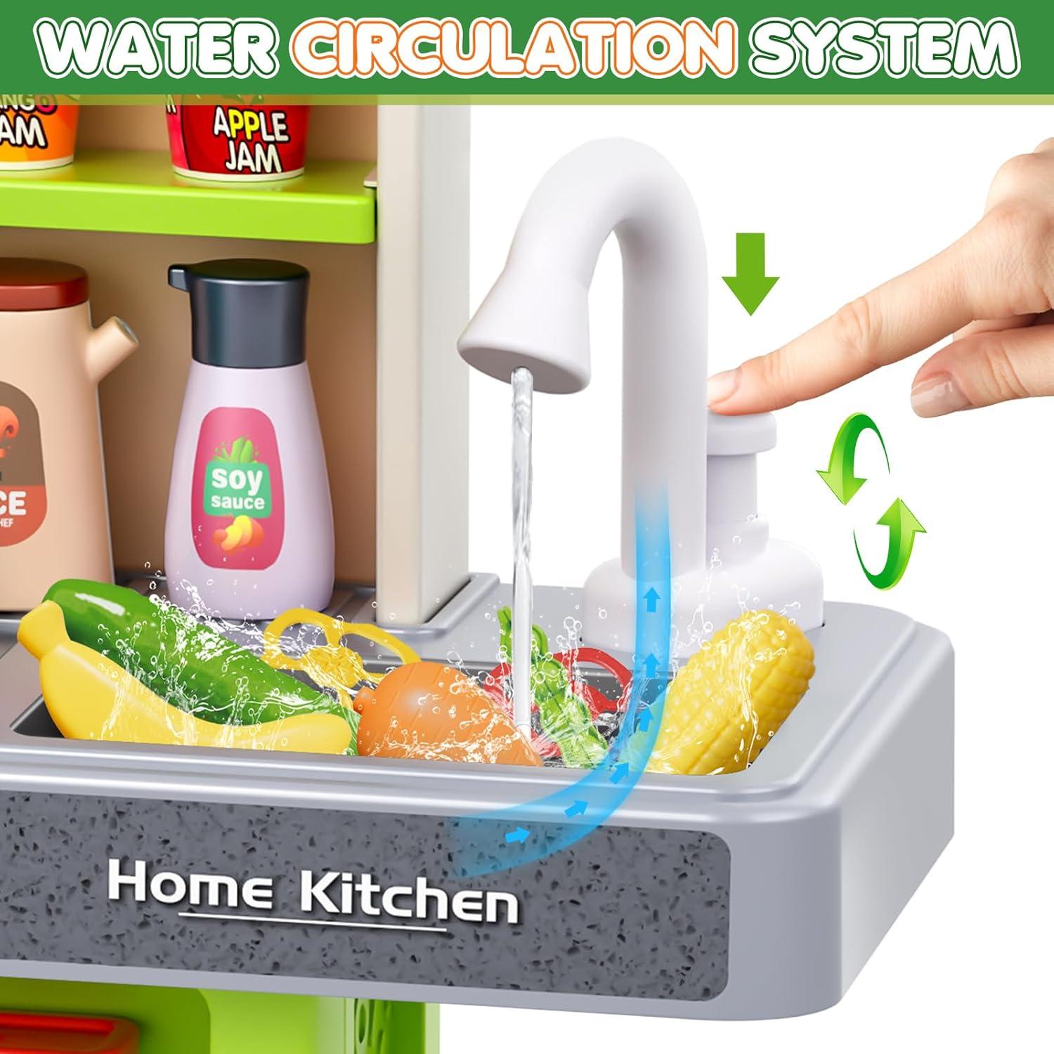 Juego de Cocina para Niños TooyBing con Luz y Sonido