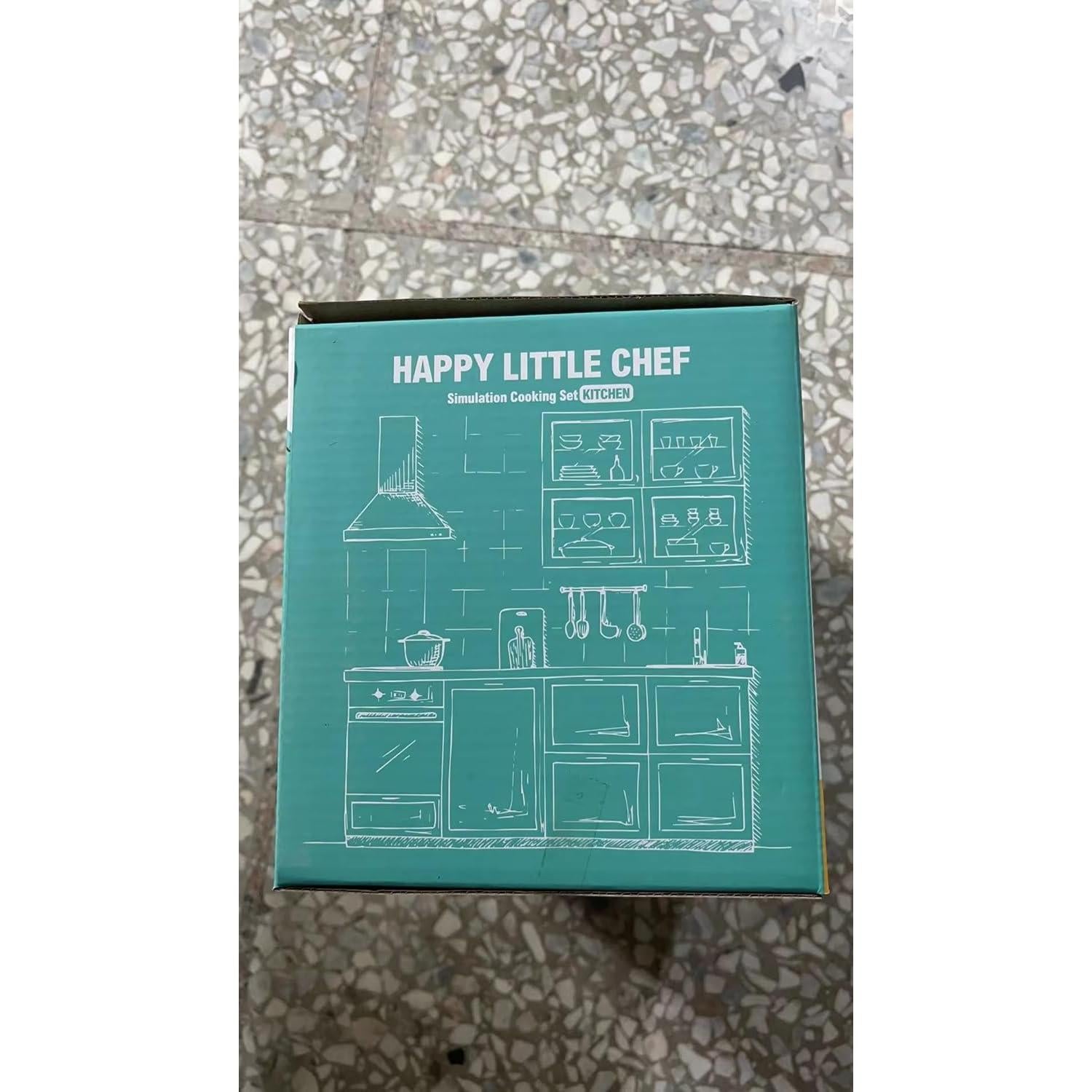 Juego de Cocina de Juguete Hohosunlar 38 Piezas Acero Inoxidable