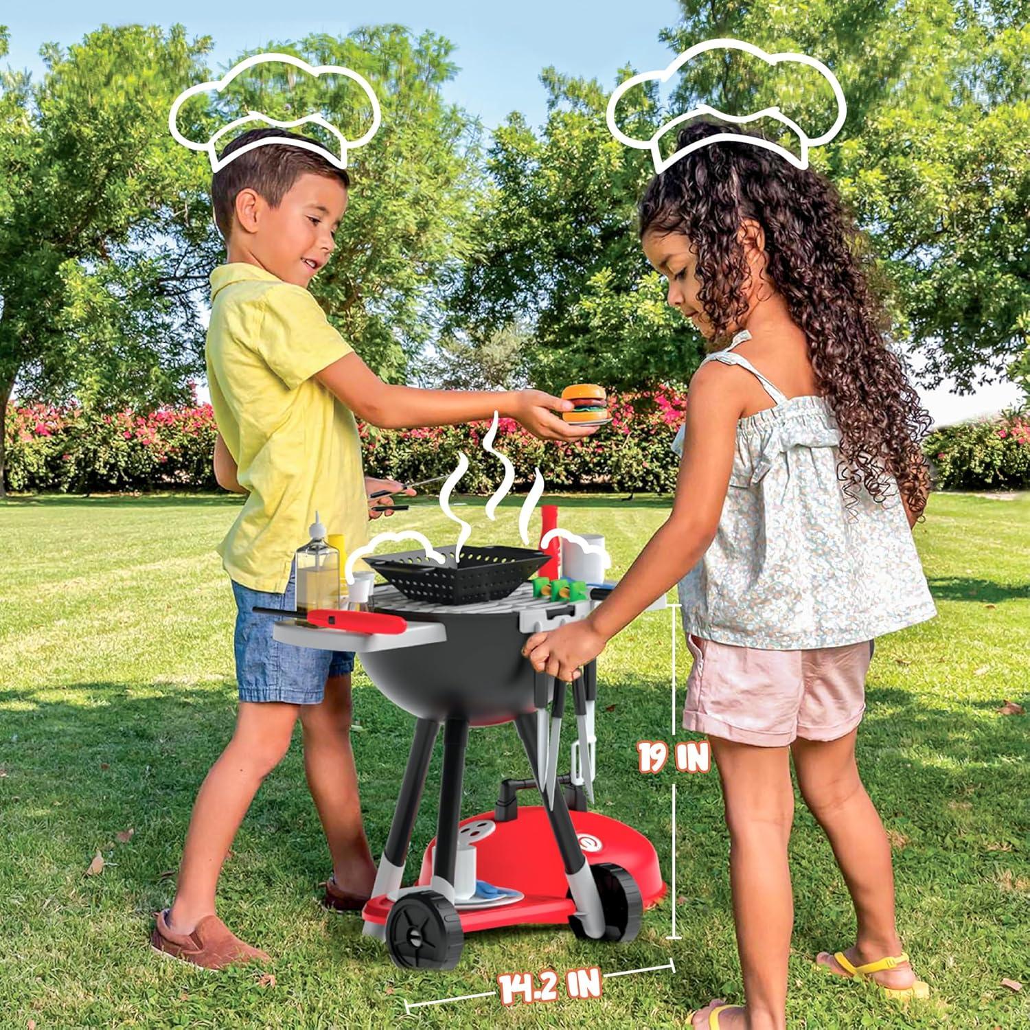 Juego de Cocina Parrilla BBQ Joyin 34 Piezas para Niños