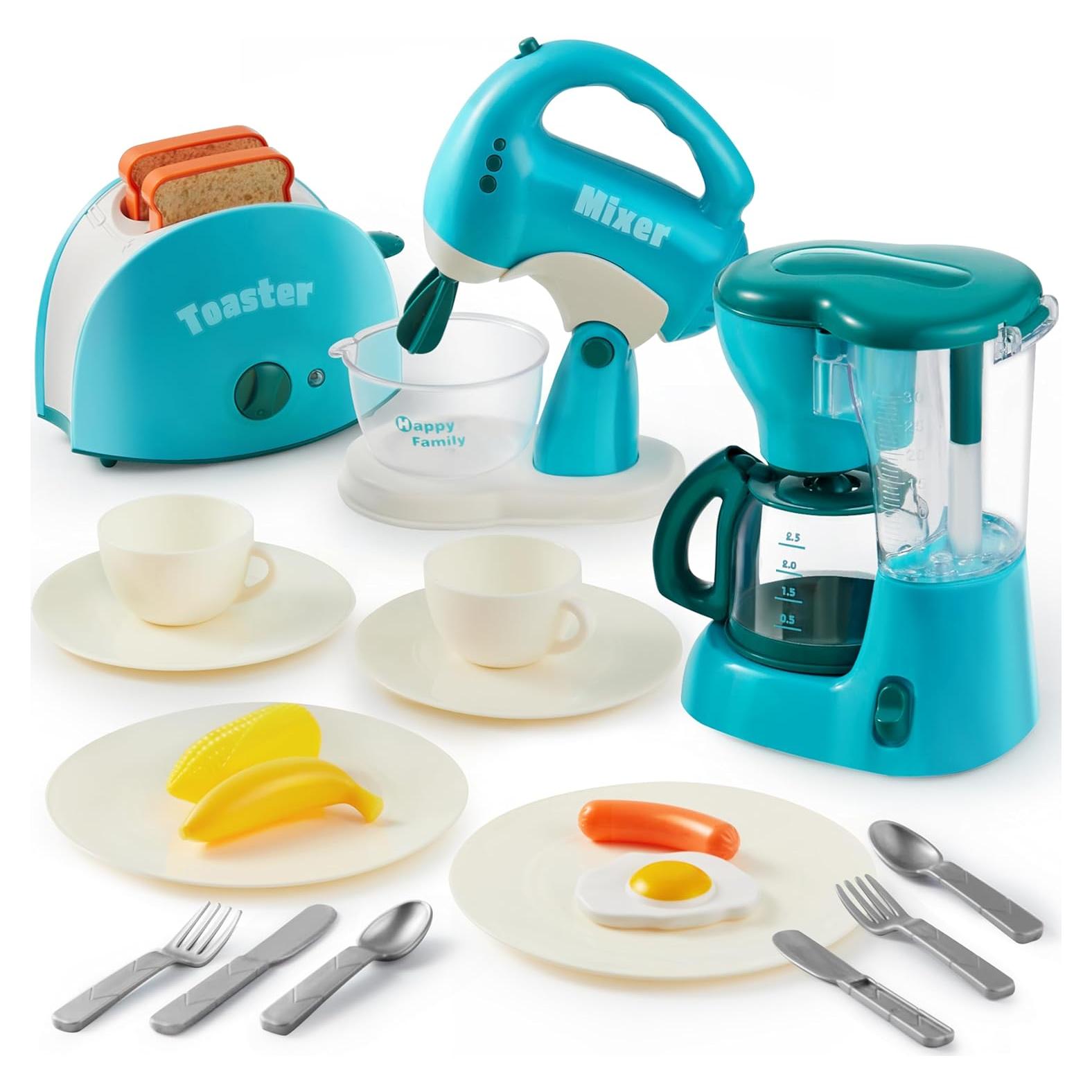 Juguetes de Cocina Joyin para Niñas - Set Azul 23.5x10.5cm