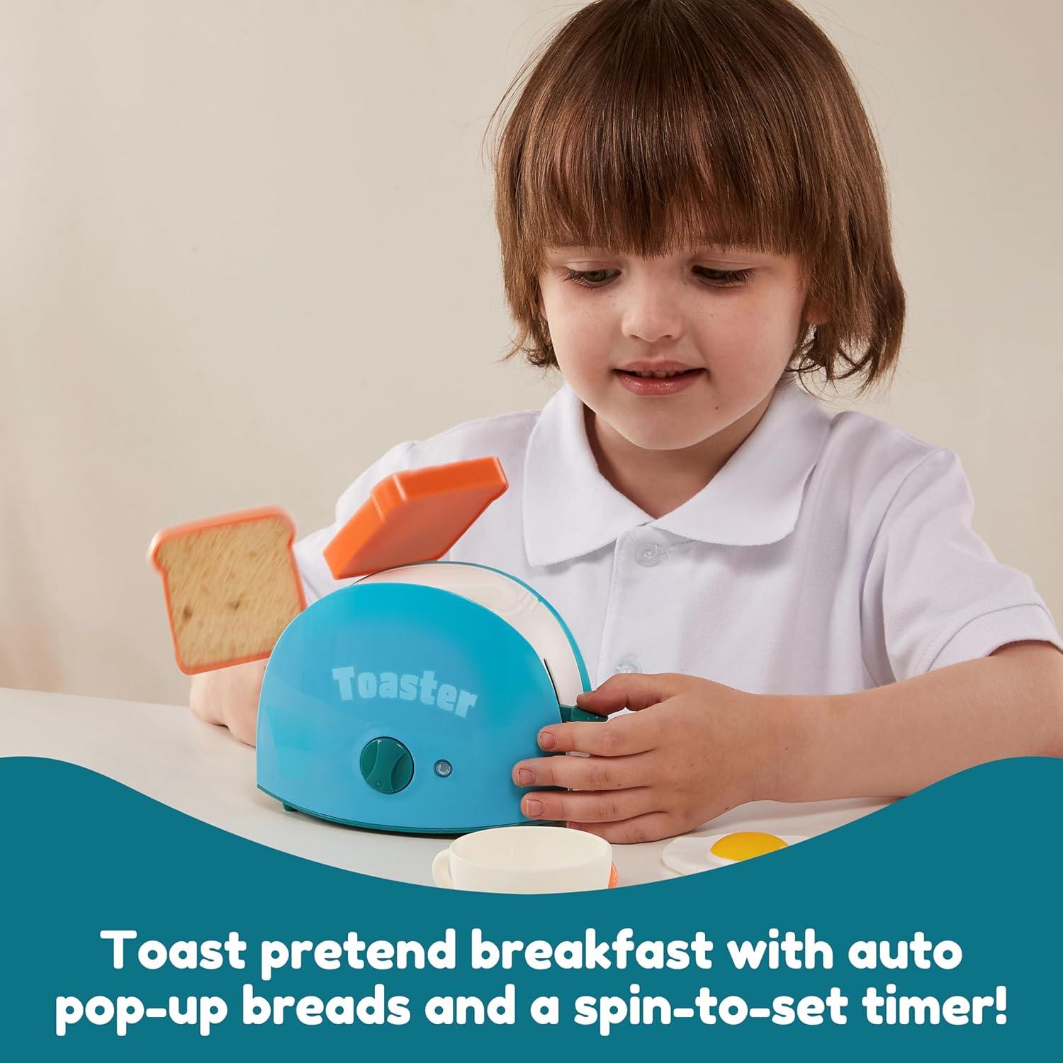 Juguetes de Cocina Joyin para Niñas - Set Azul 23.5x10.5cm