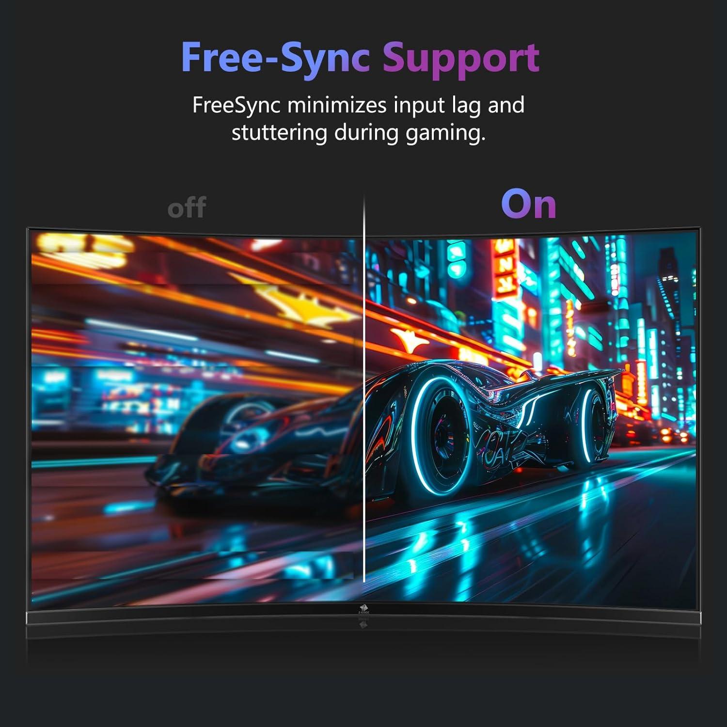 Monitor Curvo para Juegos Z-Edge UG27 27" FHD 200Hz 1ms