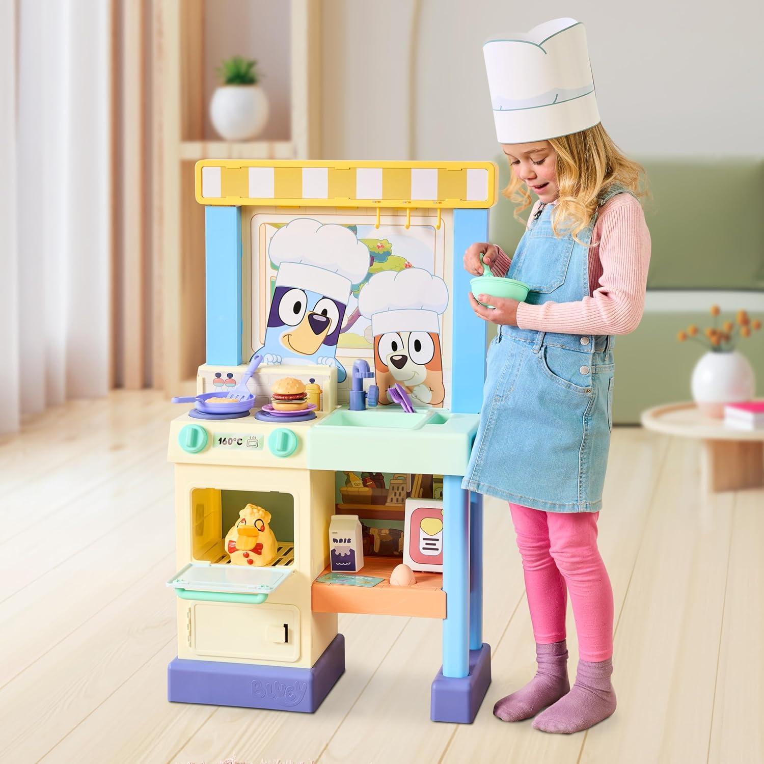 Juego de Cocina Bluey con Sonidos y Luces 90 cm