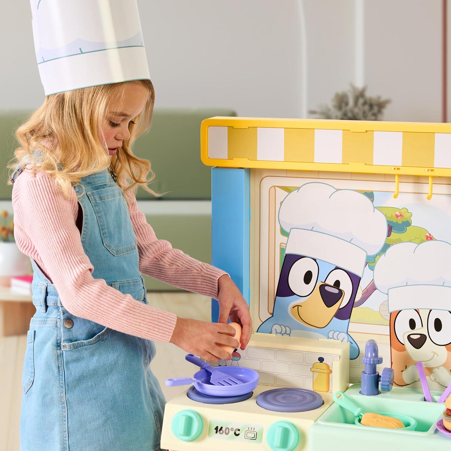 Juego de Cocina Bluey con Sonidos y Luces 90 cm