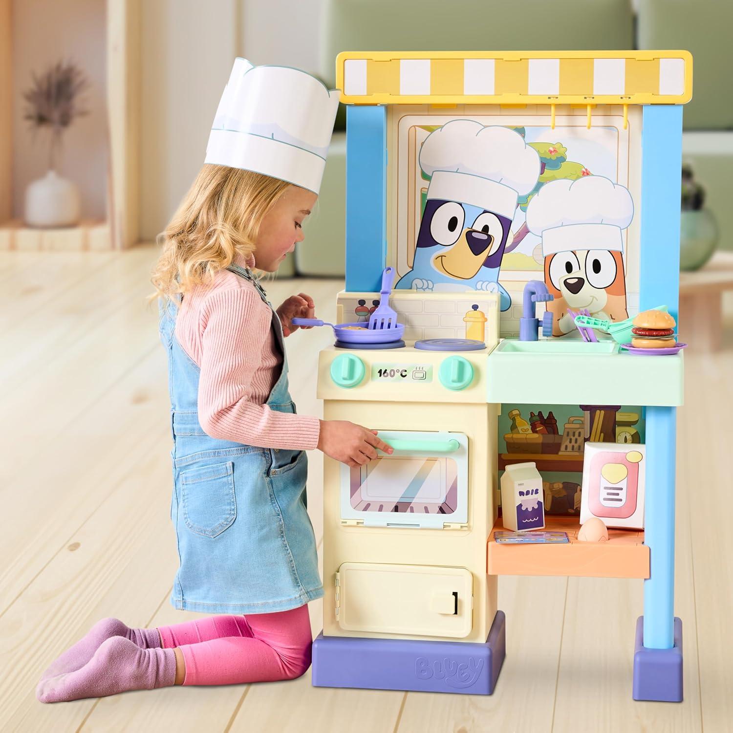 Juego de Cocina Bluey con Sonidos y Luces 90 cm