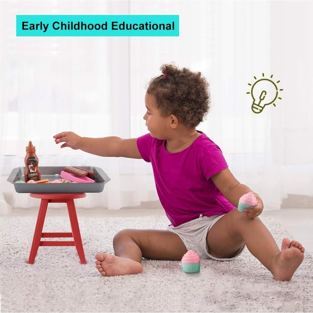 Juego de Comida de Juguete ELitao - 16 Piezas para Niños