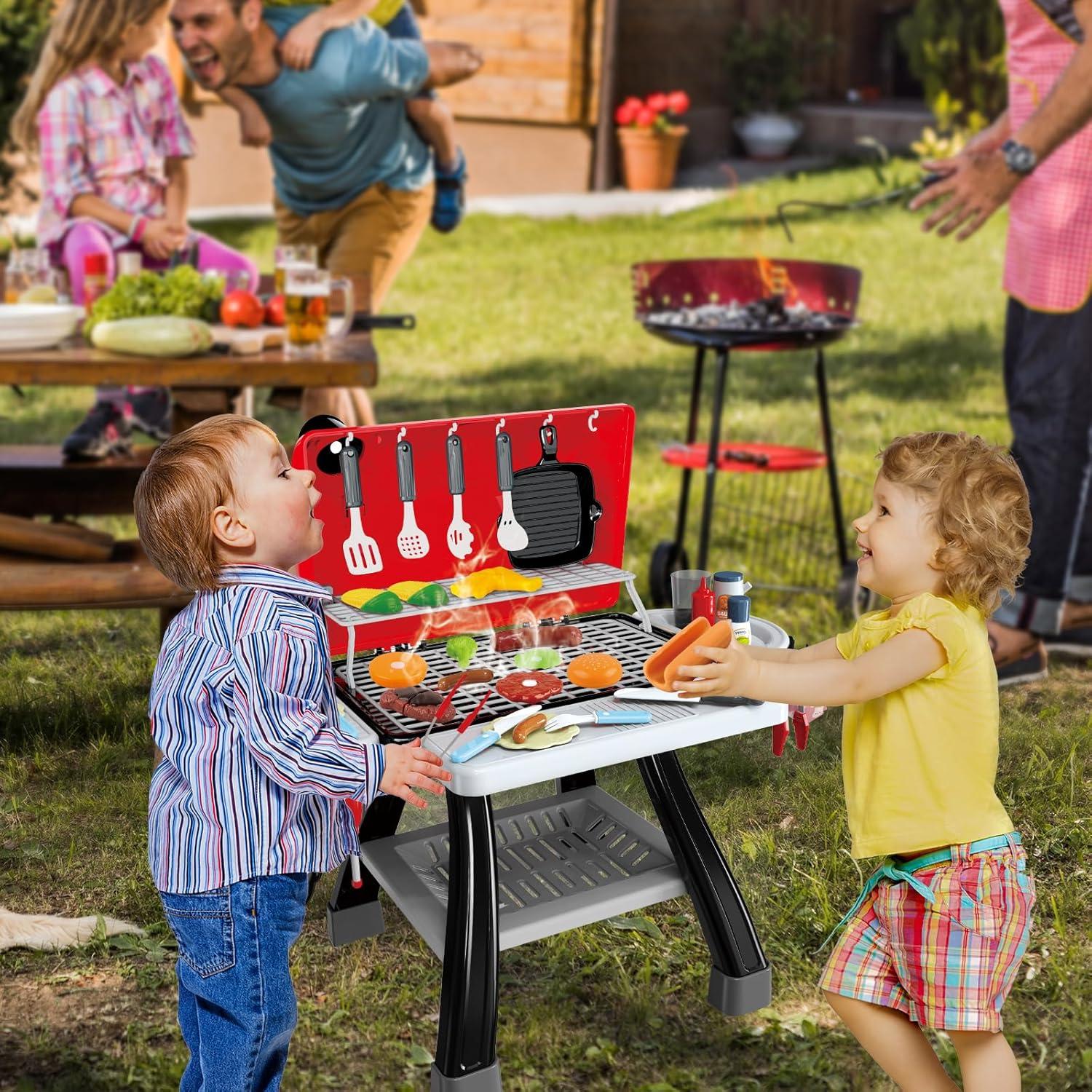 Juego de Cocina BBQ AuroTops 35 Piezas para Niños