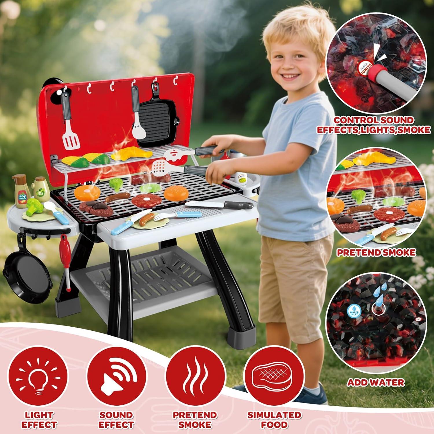Juego de Cocina BBQ AuroTops 35 Piezas para Niños