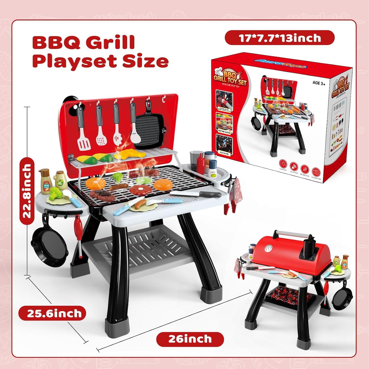Juego de Cocina BBQ AuroTops 35 Piezas para Niños