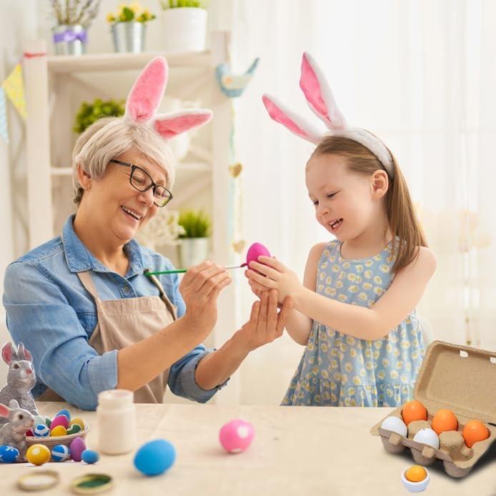 Juguetes de Cocina de Huevo de Madera Sportsvoutdoors 6 Piezas