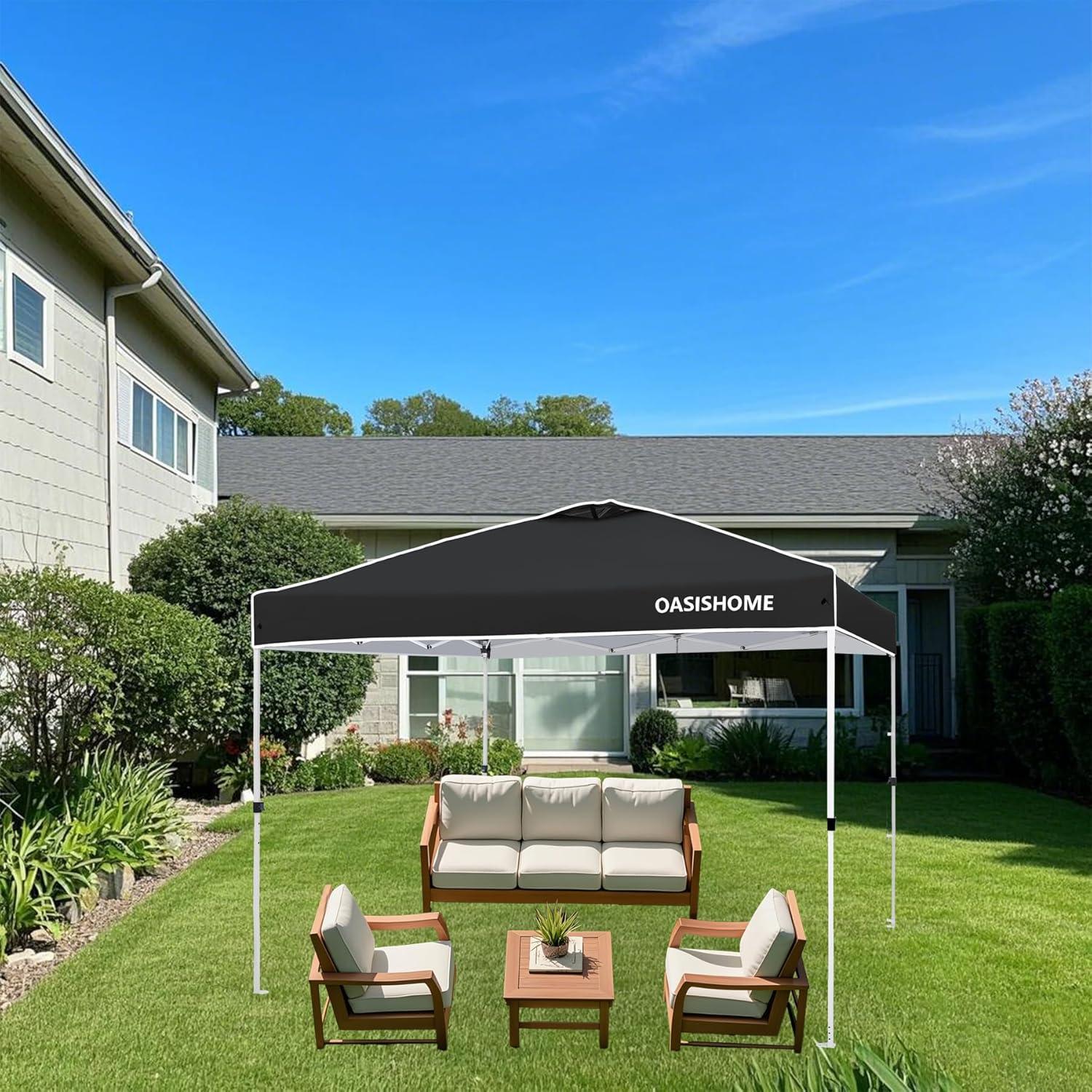 Cubierta Superior OASISHOME 10x10 para Carpa Recta Impermeable