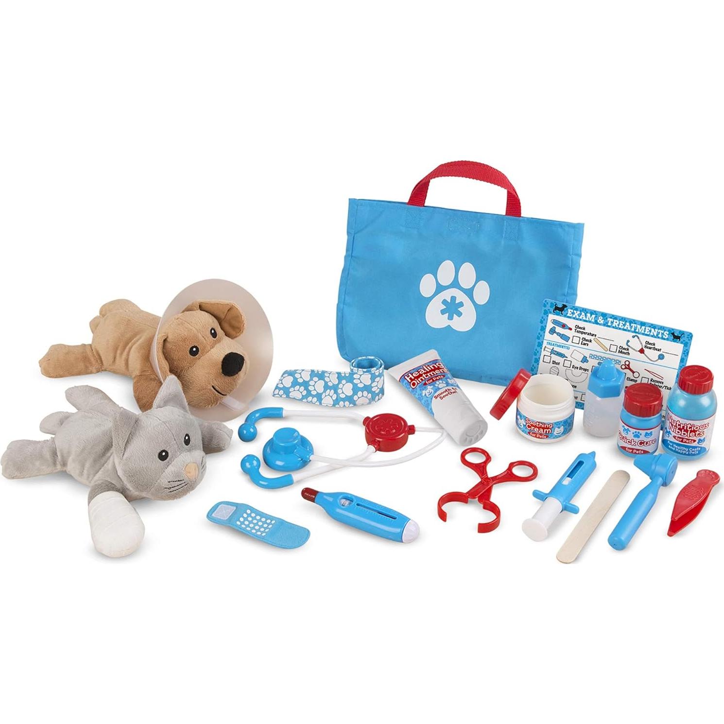 Juego de Veterinario Melissa & Doug 24 Piezas con Mascotas