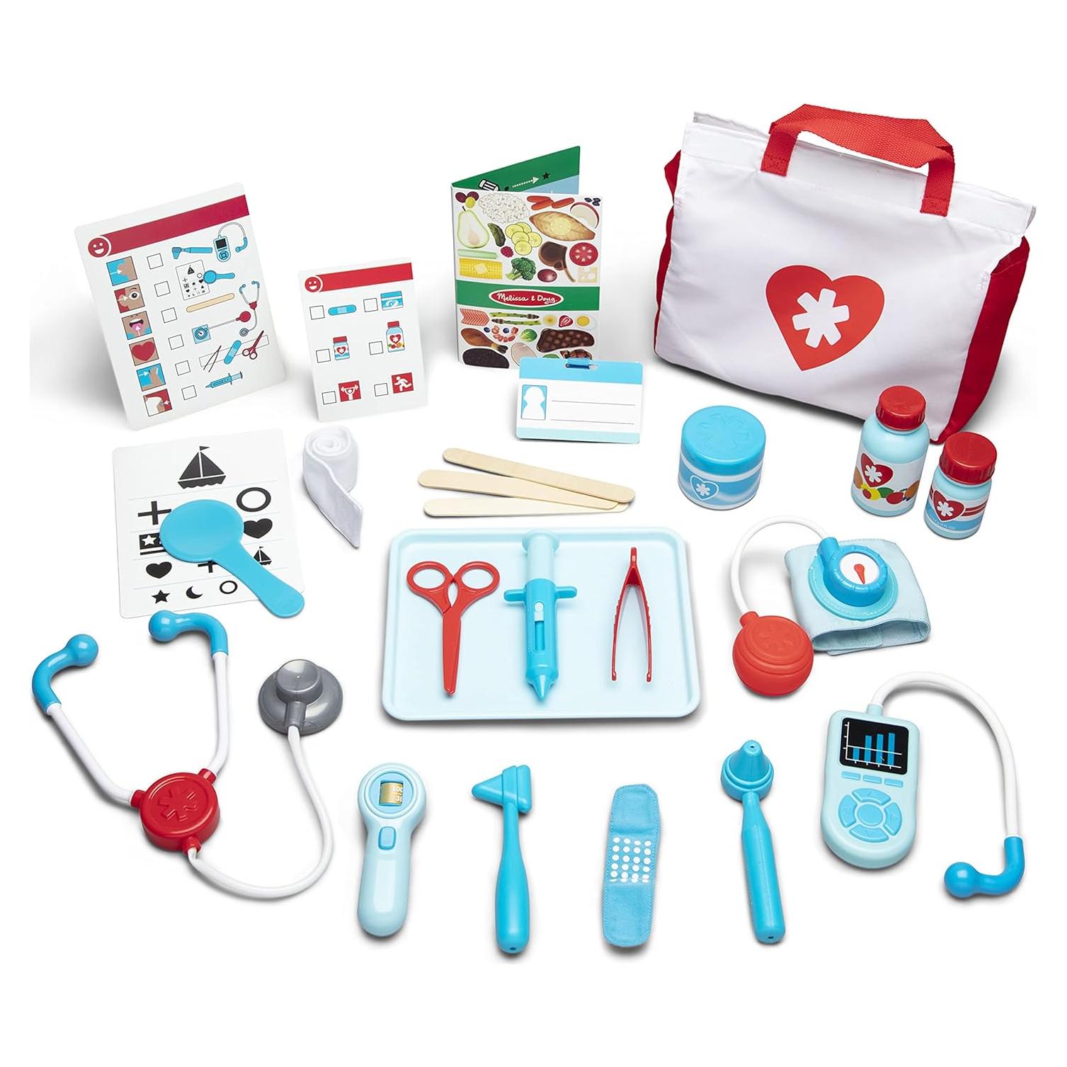 Kit de Doctor Melissa & Doug 25 Piezas Juguete Infantil