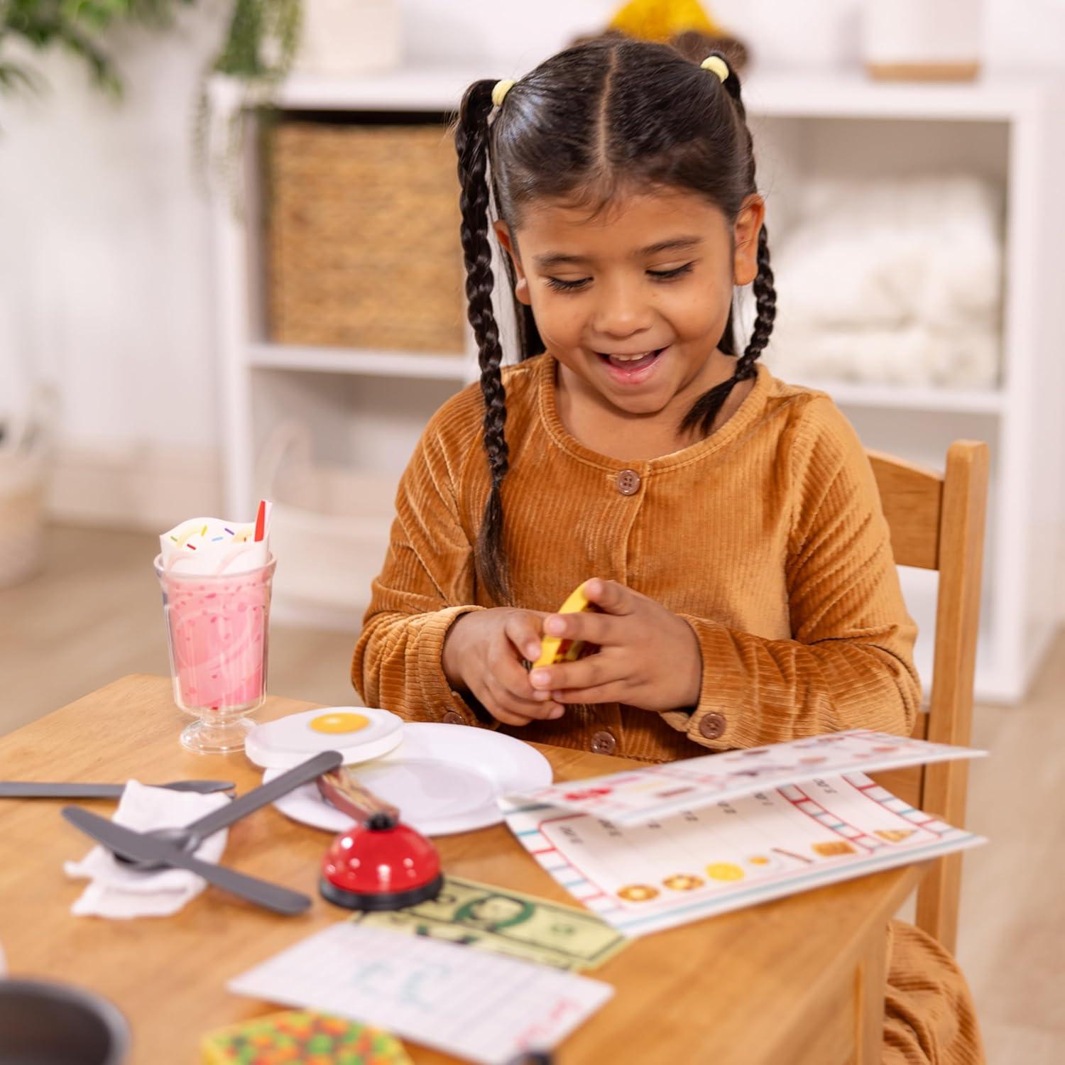 Juego de Restaurante Star Diner Melissa & Doug 41 Piezas