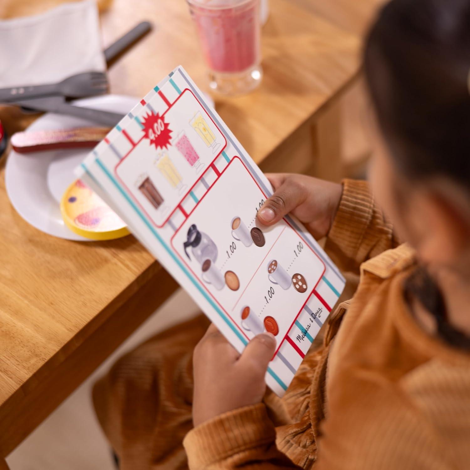 Juego de Restaurante Star Diner Melissa & Doug 41 Piezas