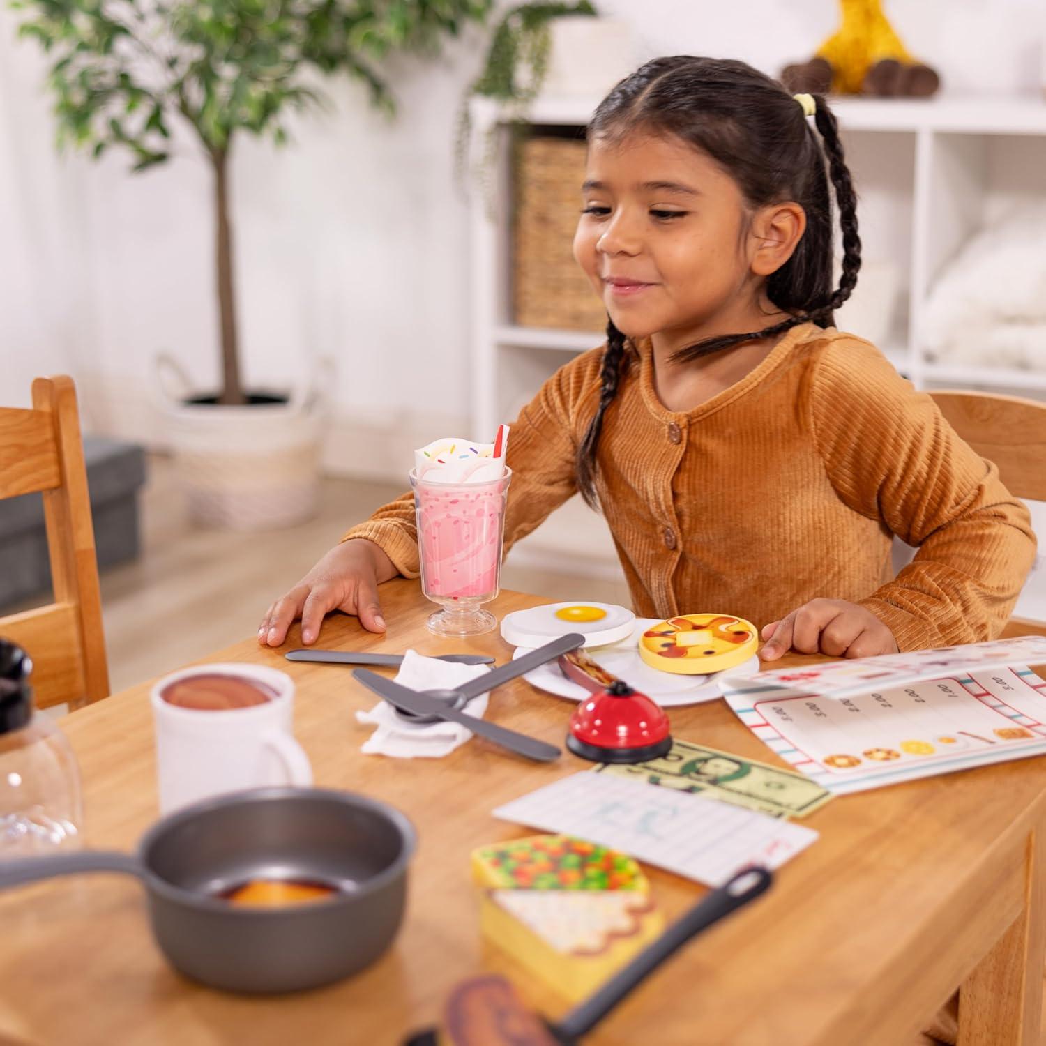 Juego de Restaurante Star Diner Melissa & Doug 41 Piezas