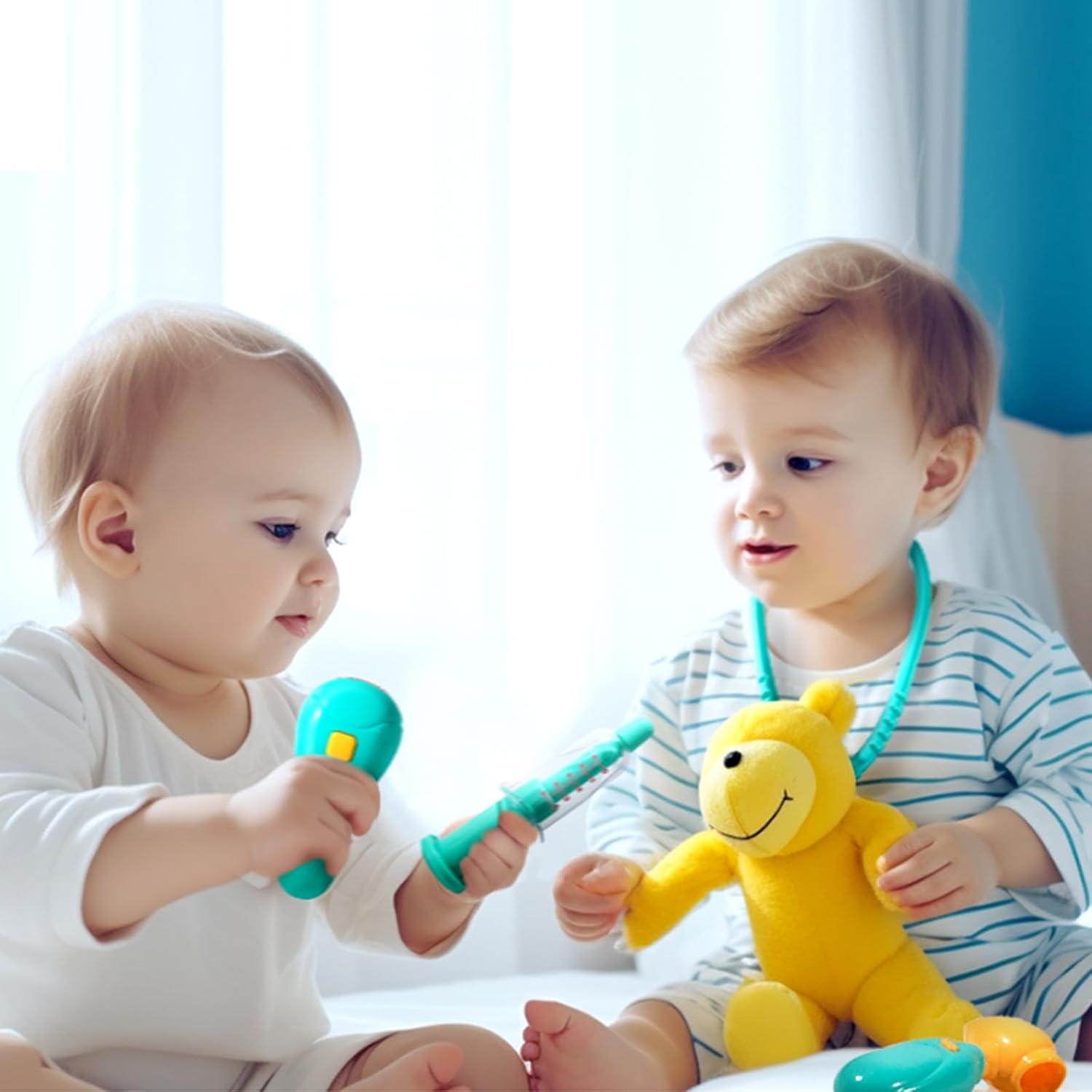 Kit Médico de Juego para Niños SHANTOU 3-6 Años Estetoscopio